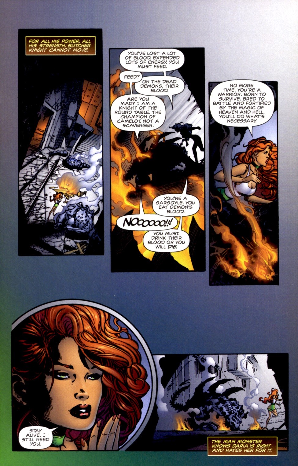 Read online Butcher Knight comic -  Issue #2 - 14