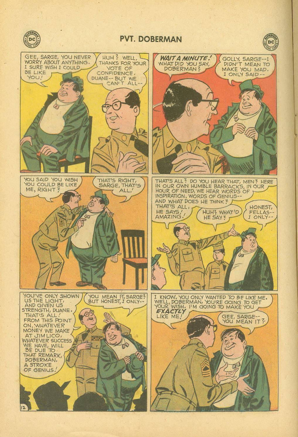 Read online Sgt. Bilko's Pvt. Doberman comic -  Issue #2 - 16