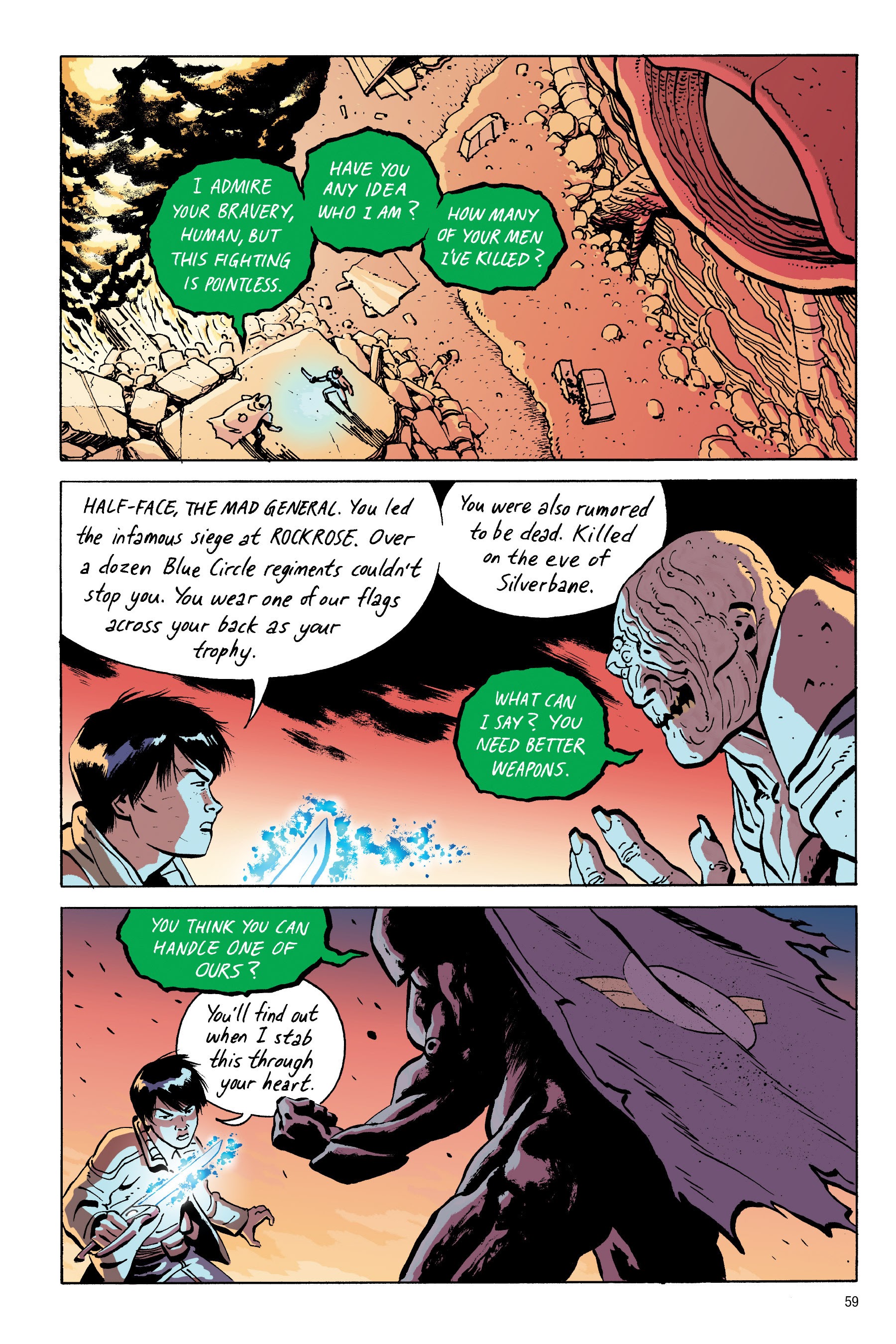 Read online The Battles of Bridget Lee comic -  Issue # TPB 1 - 59