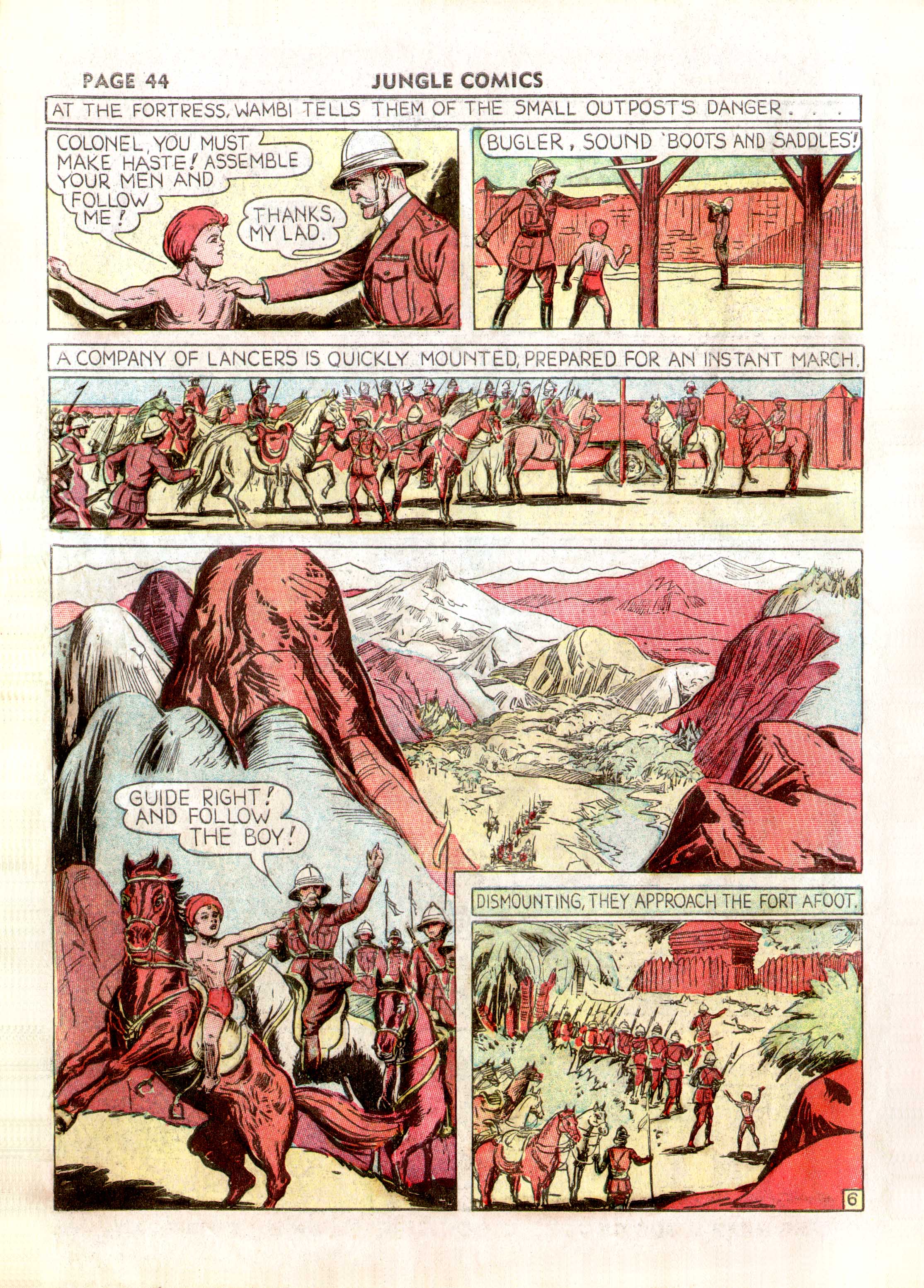 Read online Jungle Comics comic -  Issue #2 - 46