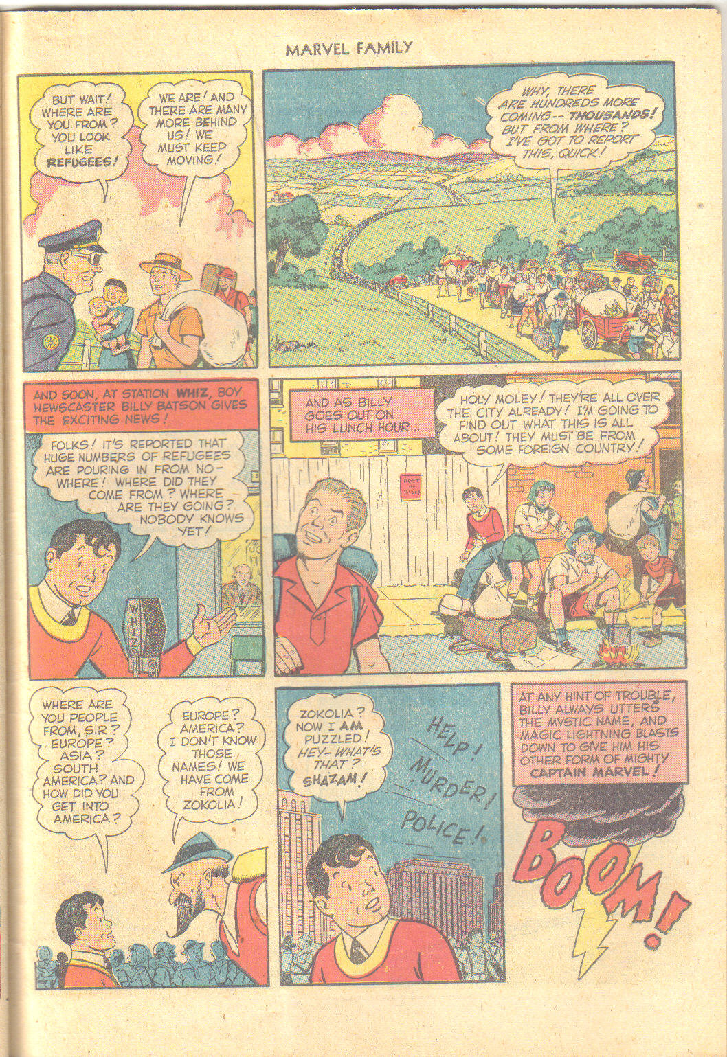 Read online The Marvel Family comic -  Issue #47 - 44