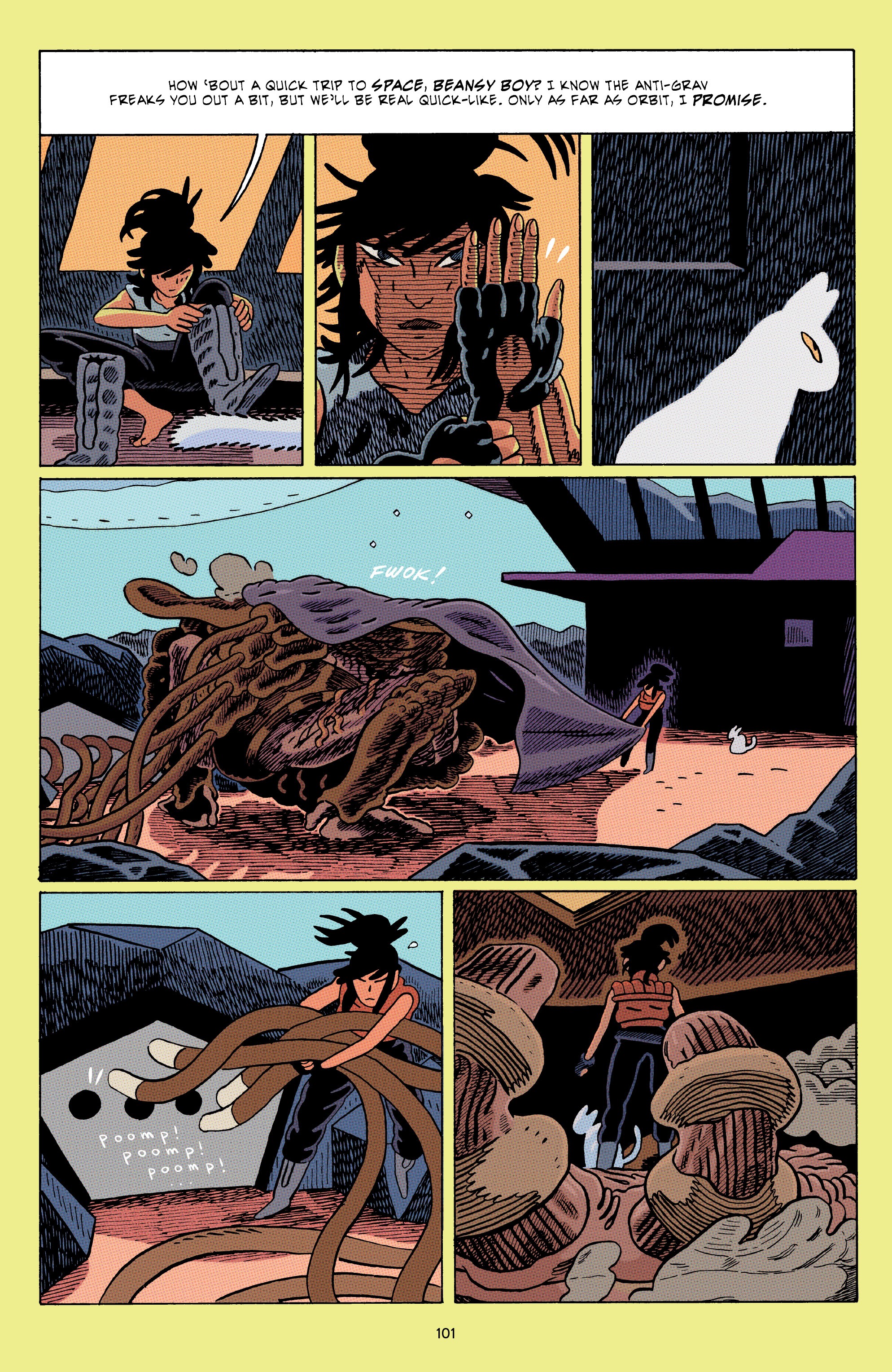 Read online ApocalyptiGirl: An Aria for the End Times (2020) comic -  Issue # TPB - 102