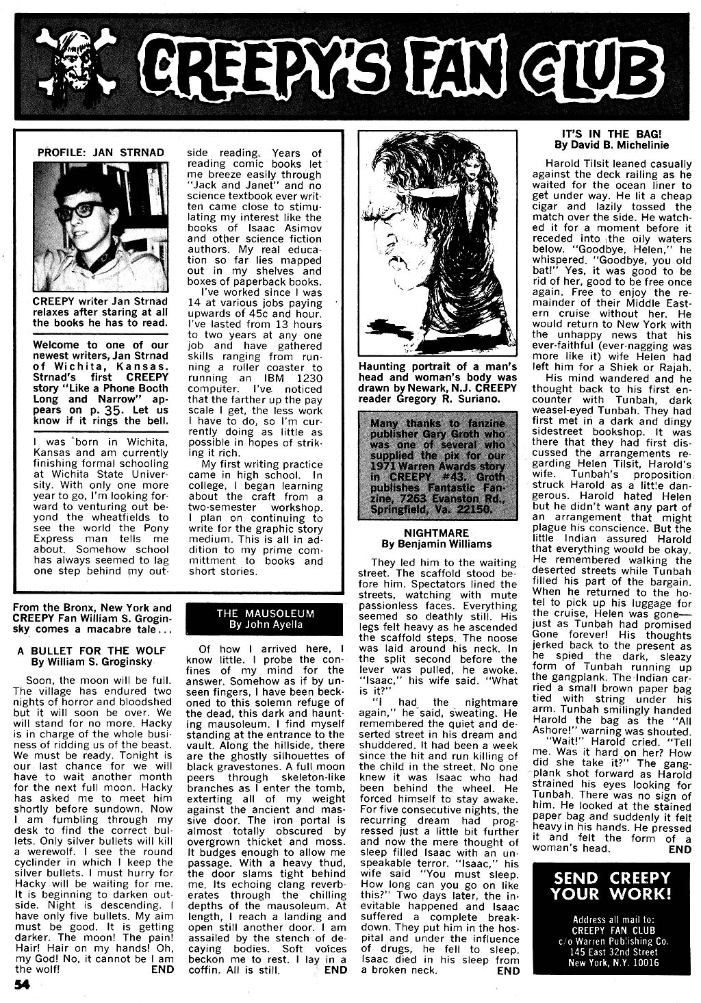 Read online Creepy (1964) comic -  Issue #44 - 54