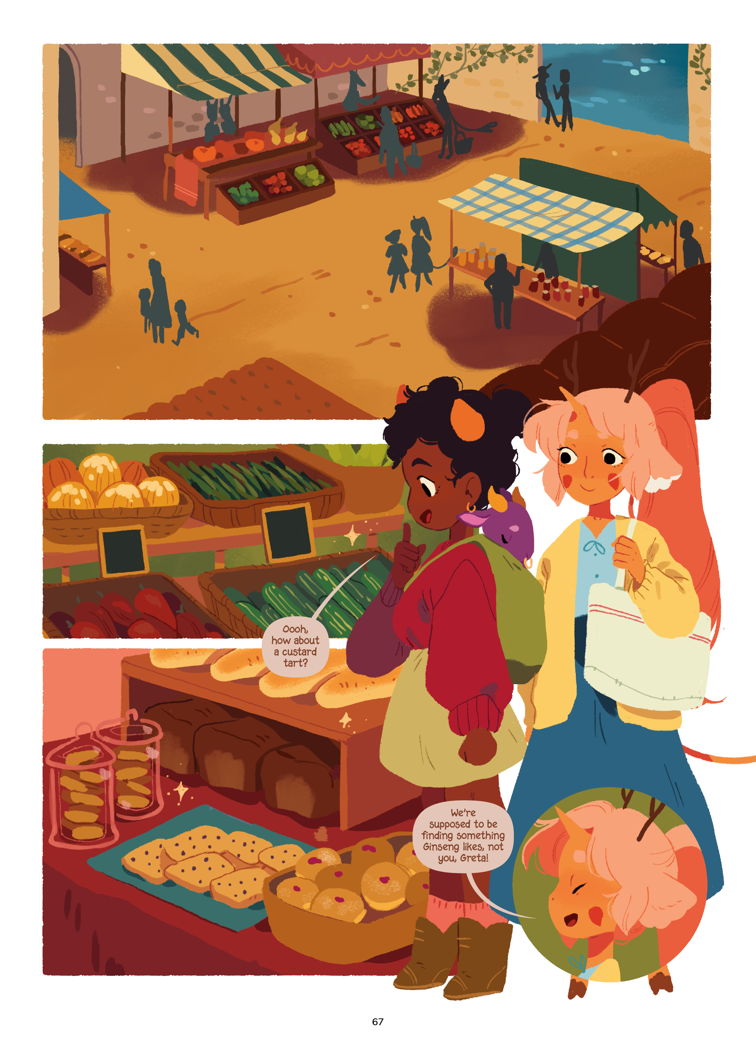 Read online The Tea Dragon Series comic -  Issue # The Tea Dragon Tapestry - 68