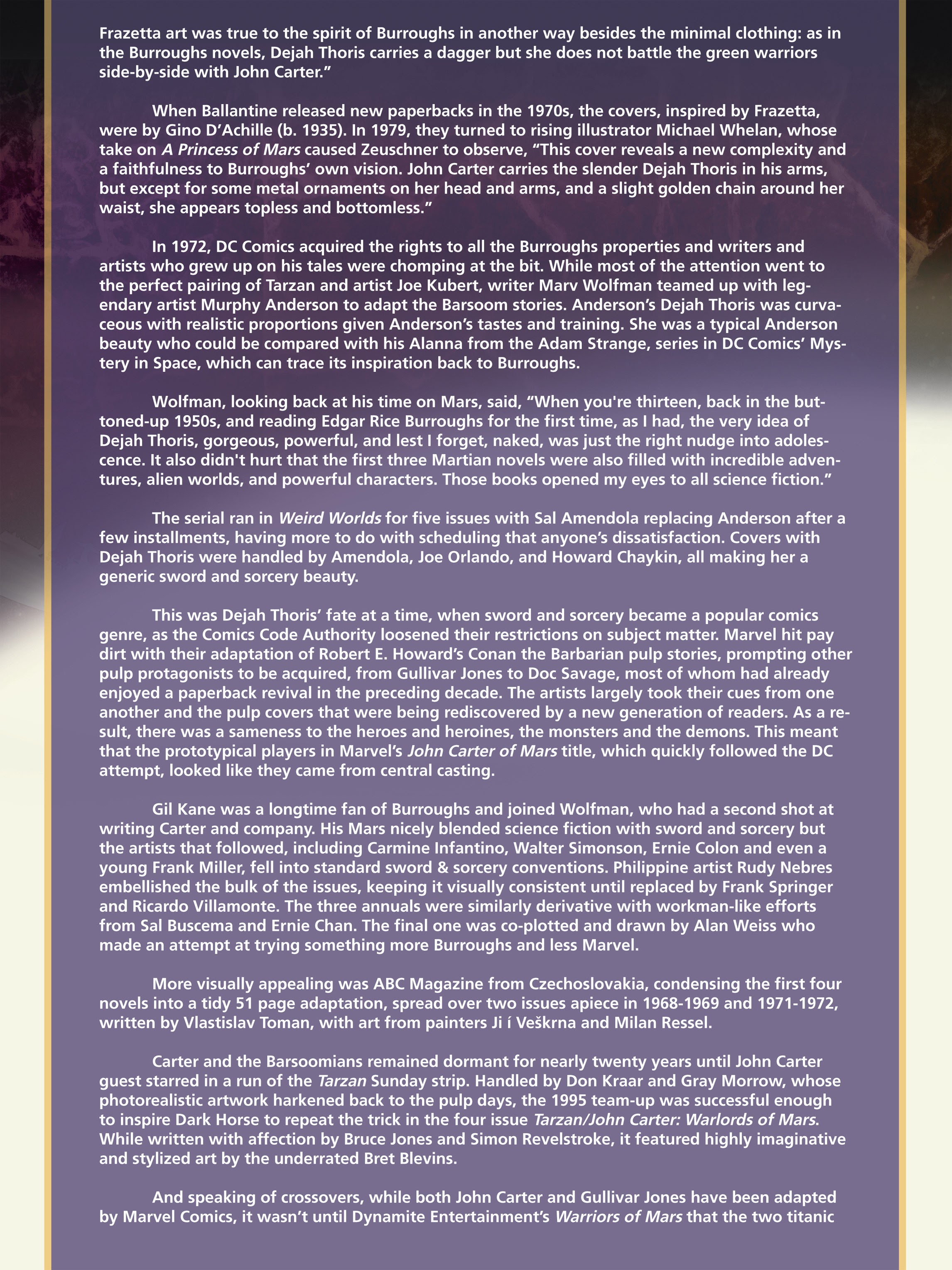 Read online The Art of Dejah Thoris and the Worlds of Mars comic -  Issue # TPB 1 (Part 1) - 11