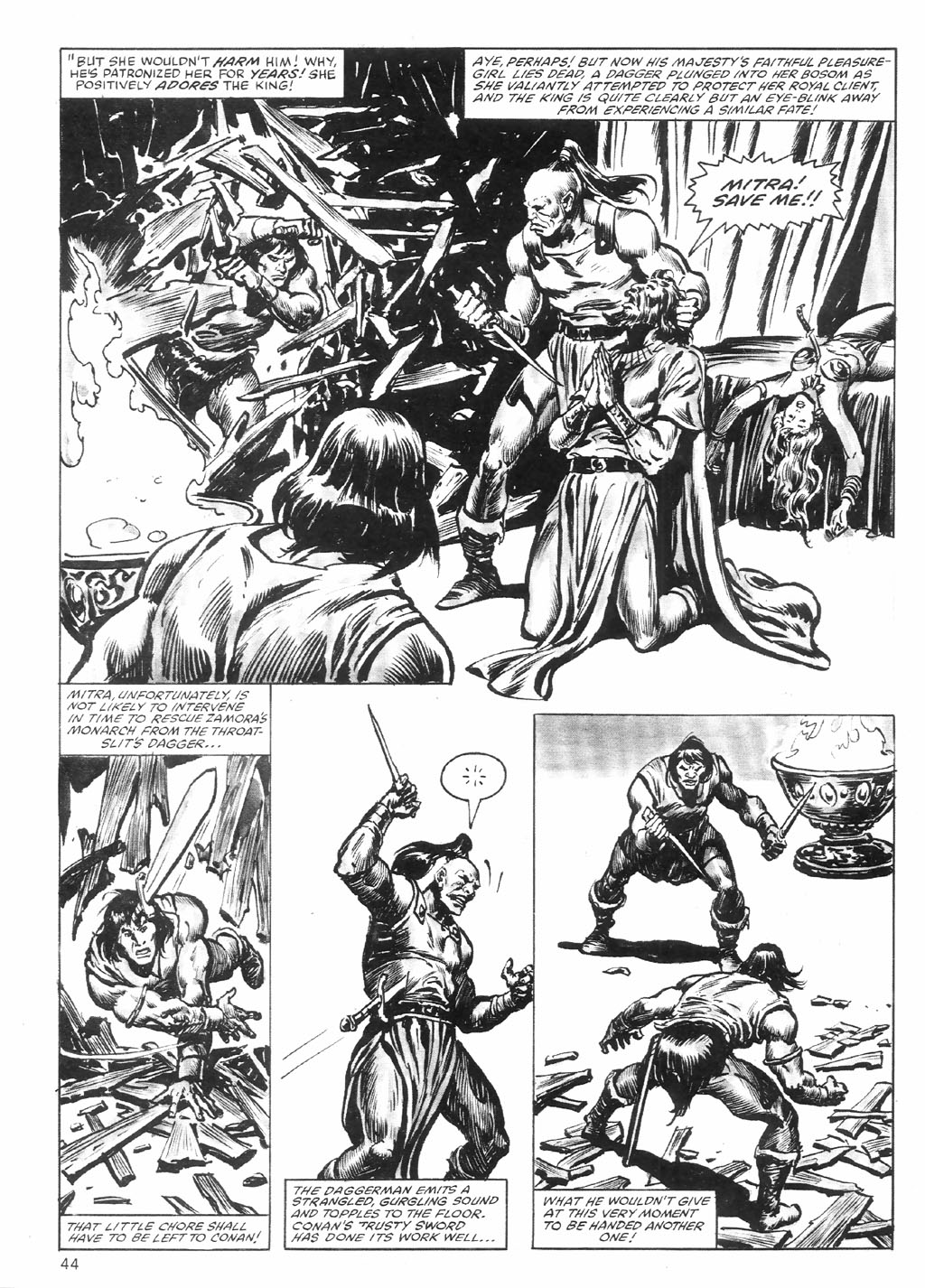 Read online The Savage Sword Of Conan comic -  Issue #81 - 44