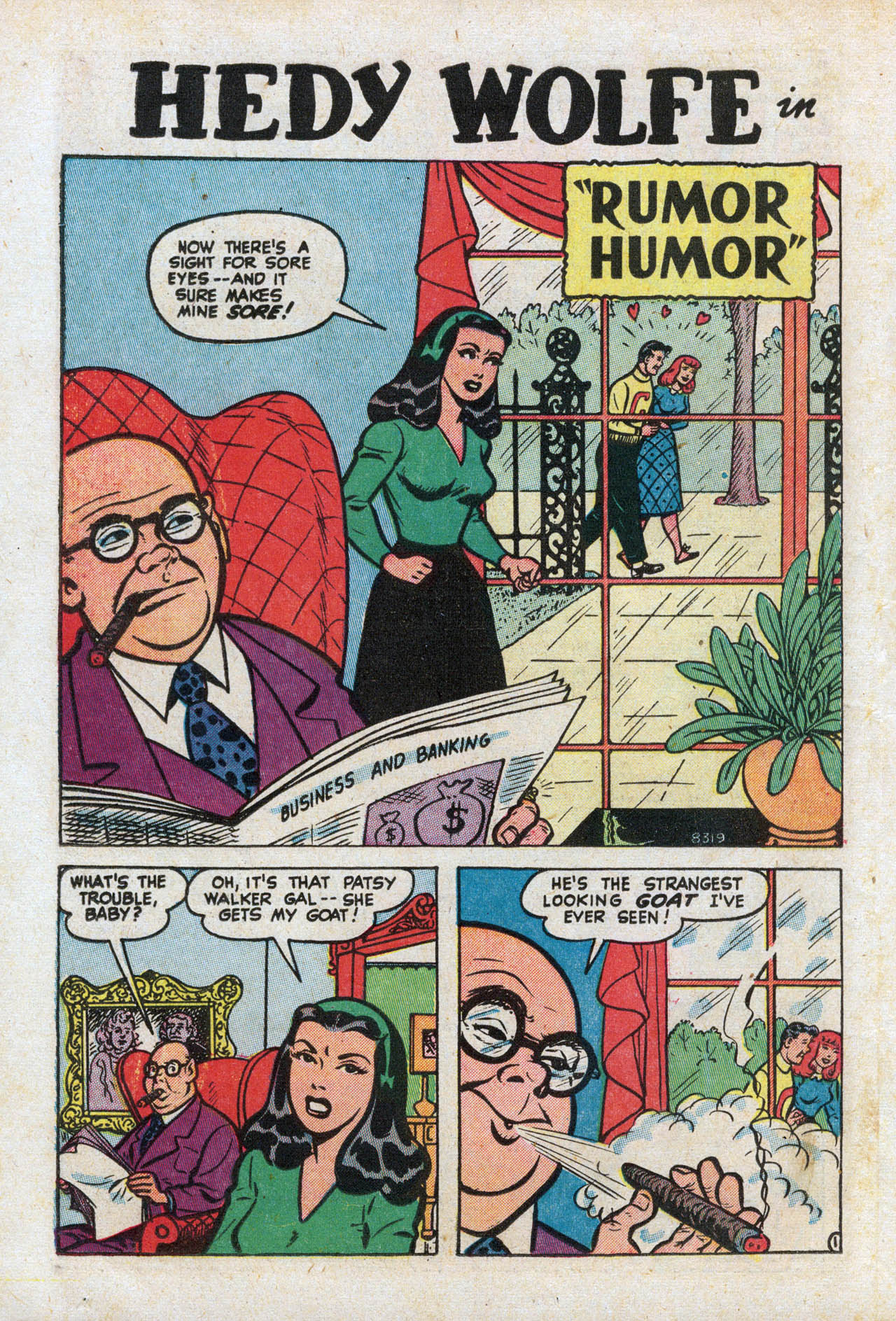 Read online Patsy Walker comic -  Issue #35 - 38