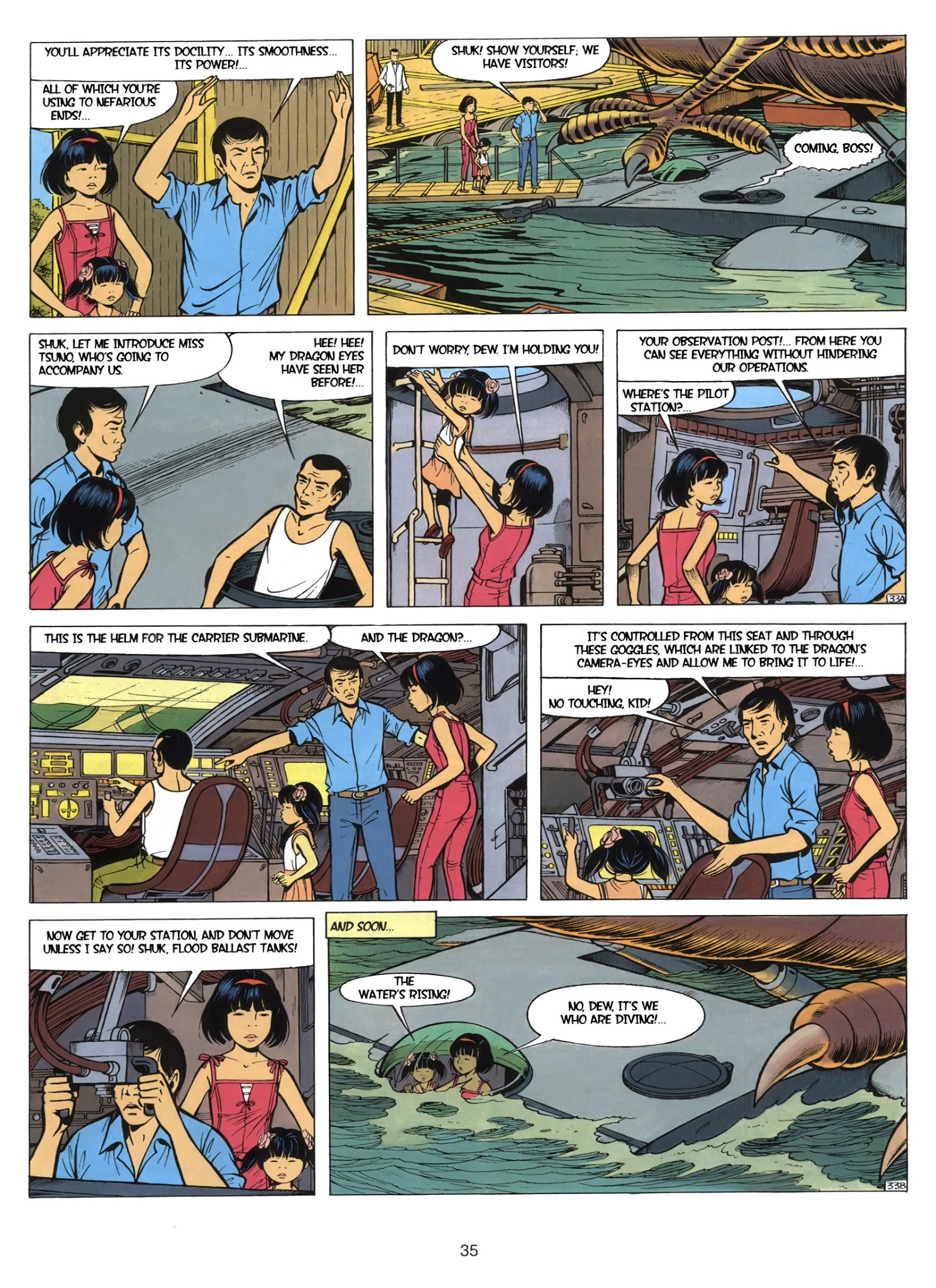 Read online Yoko Tsuno comic -  Issue #5 - 37