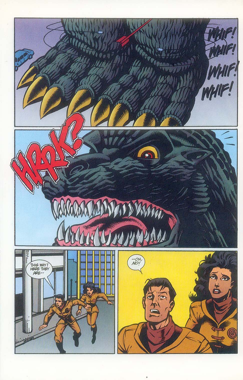 Read online Godzilla (1995) comic -  Issue #7 - 15