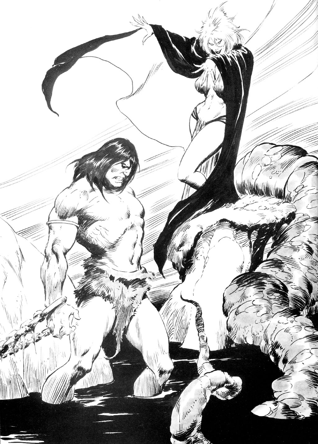 Read online The Savage Sword Of Conan comic -  Issue #87 - 2