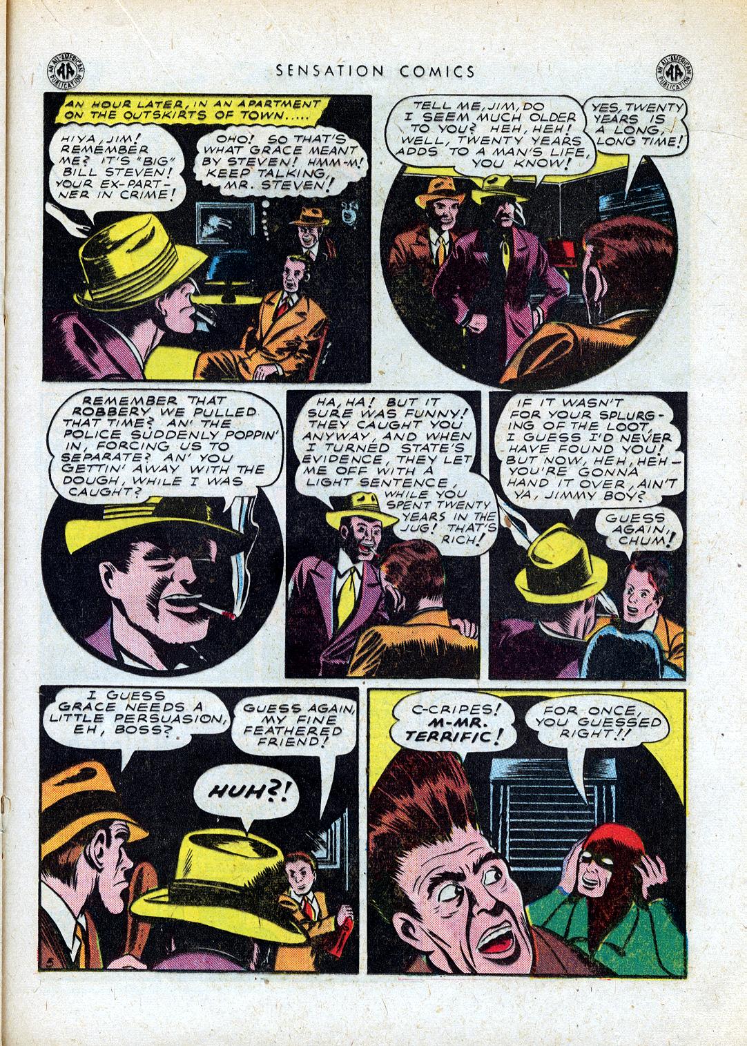Read online Sensation (Mystery) Comics comic -  Issue #41 - 29