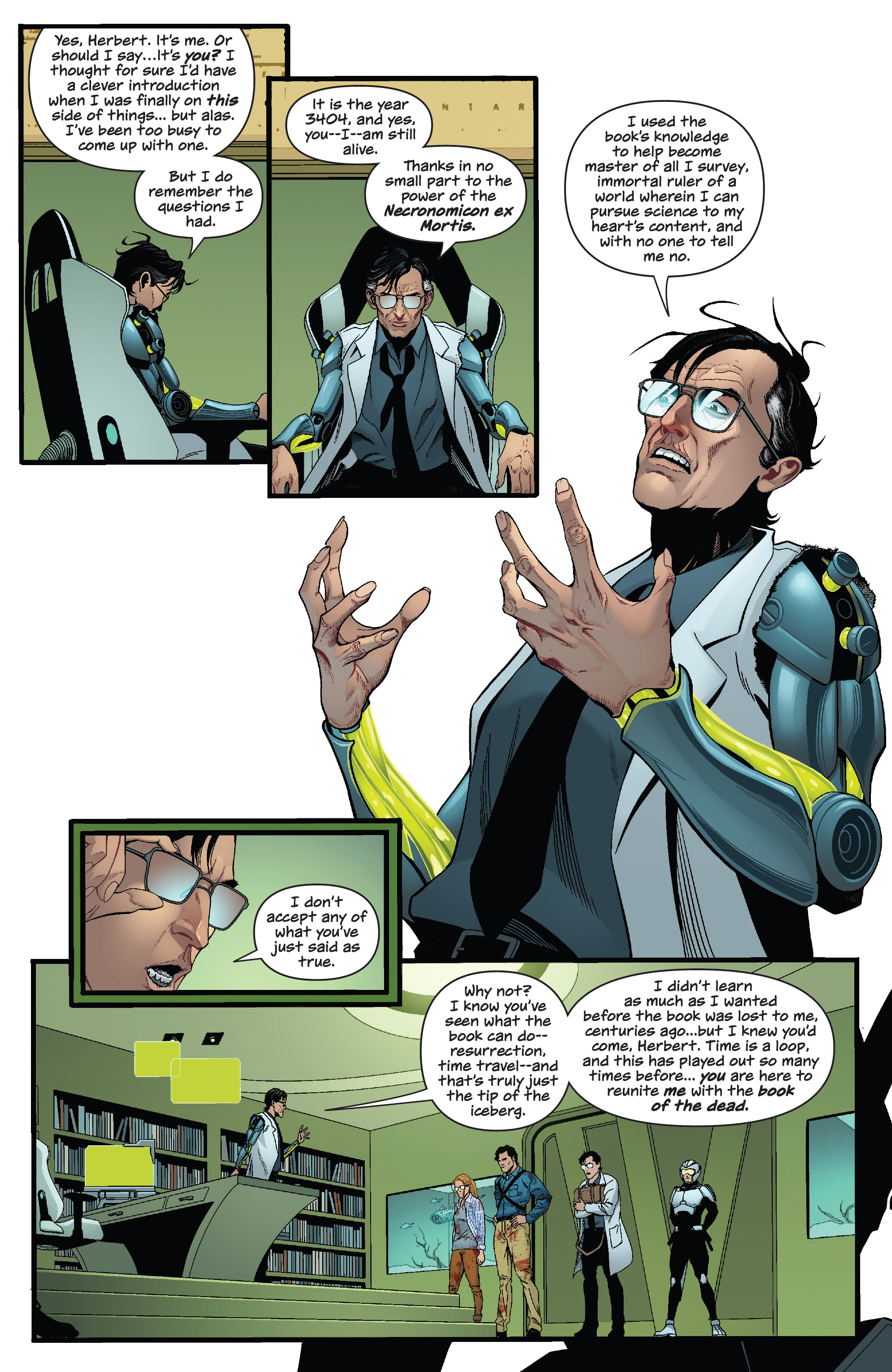 Read online Army of Darkness Vs. Reanimator: Necronomicon Rising comic -  Issue #3 - 21