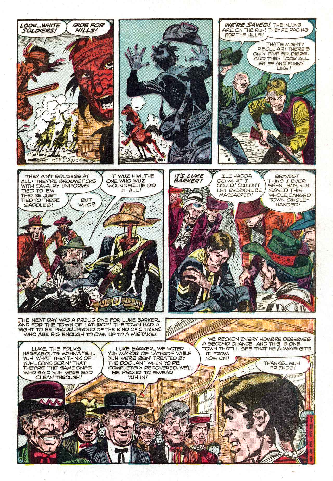 Read online Frontier Western comic -  Issue #5 - 9