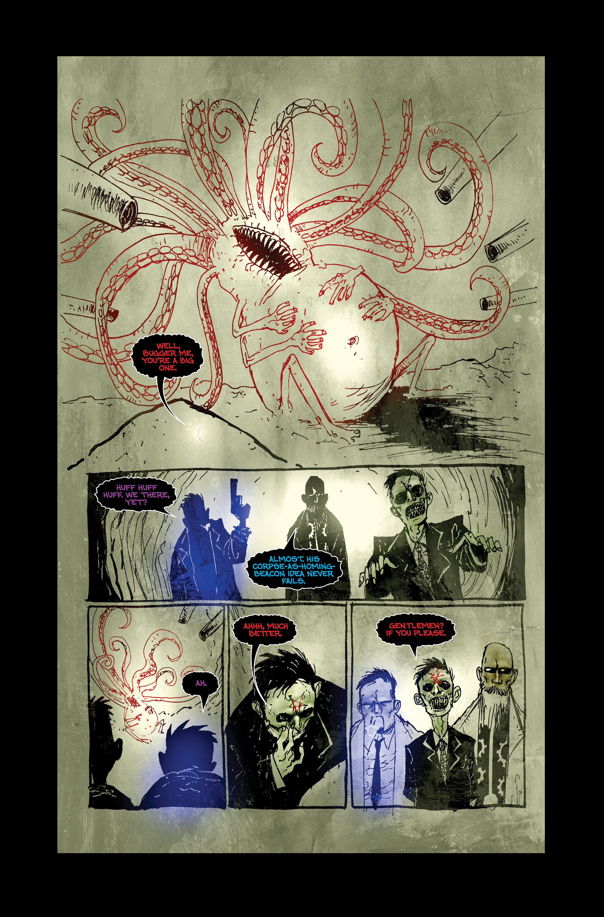 Read online Wormwood: Gentleman Corpse comic -  Issue #13 - 14
