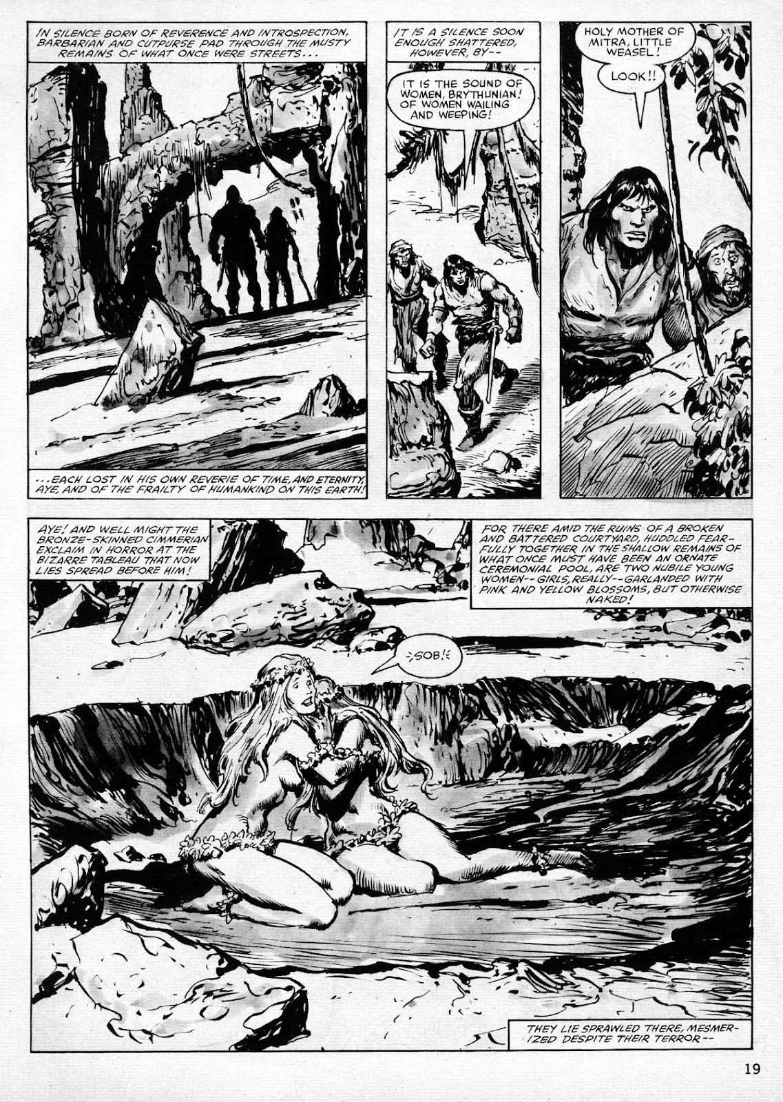 The Savage Sword Of Conan issue 77 - Page 19
