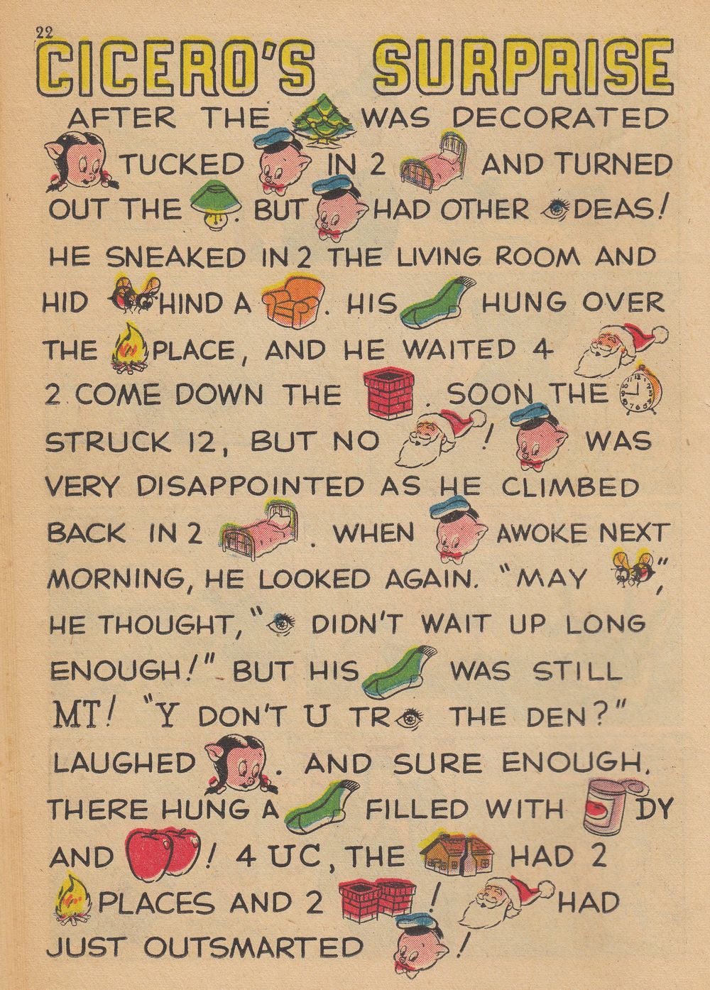 Read online Bugs Bunny's Christmas Funnies comic -  Issue # TPB 5 - 24