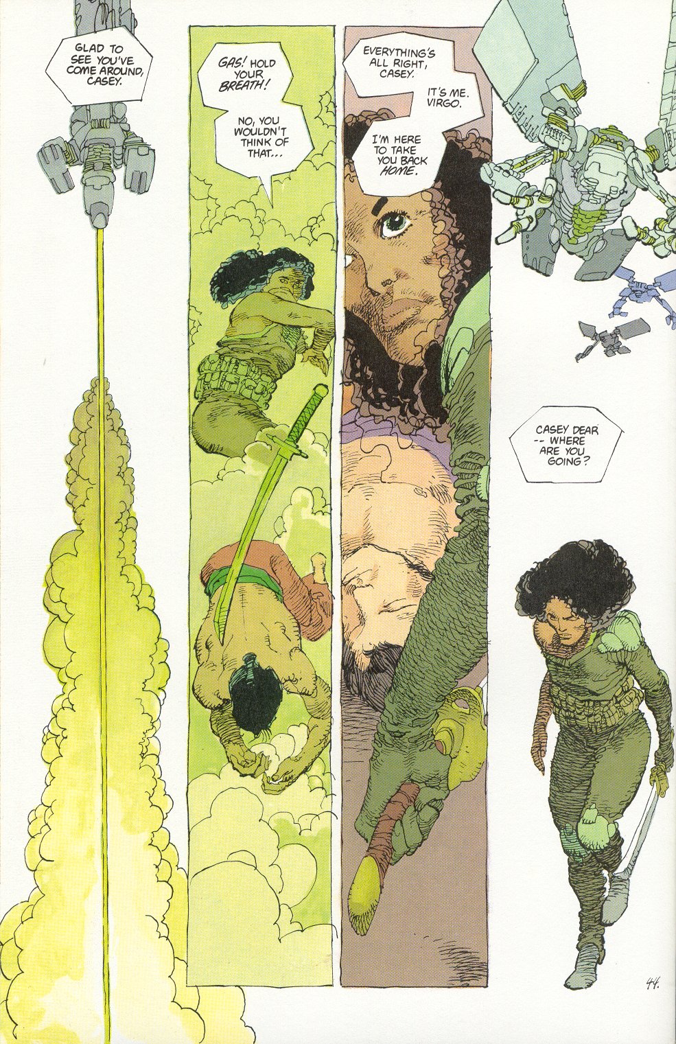 Read online Ronin (1983) comic -  Issue #5 - 42