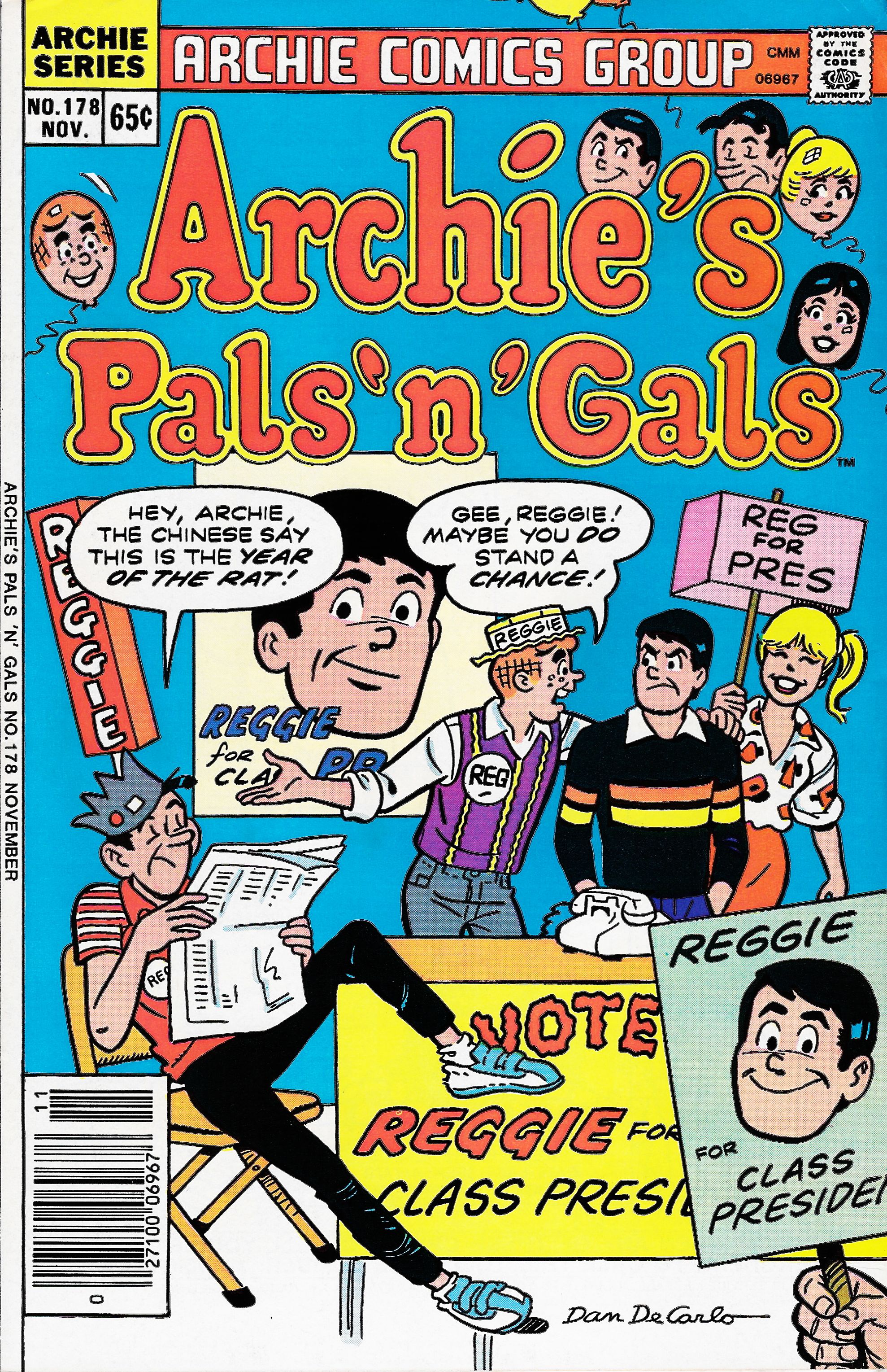 Read online Archie's Pals 'N' Gals (1952) comic -  Issue #178 - 1