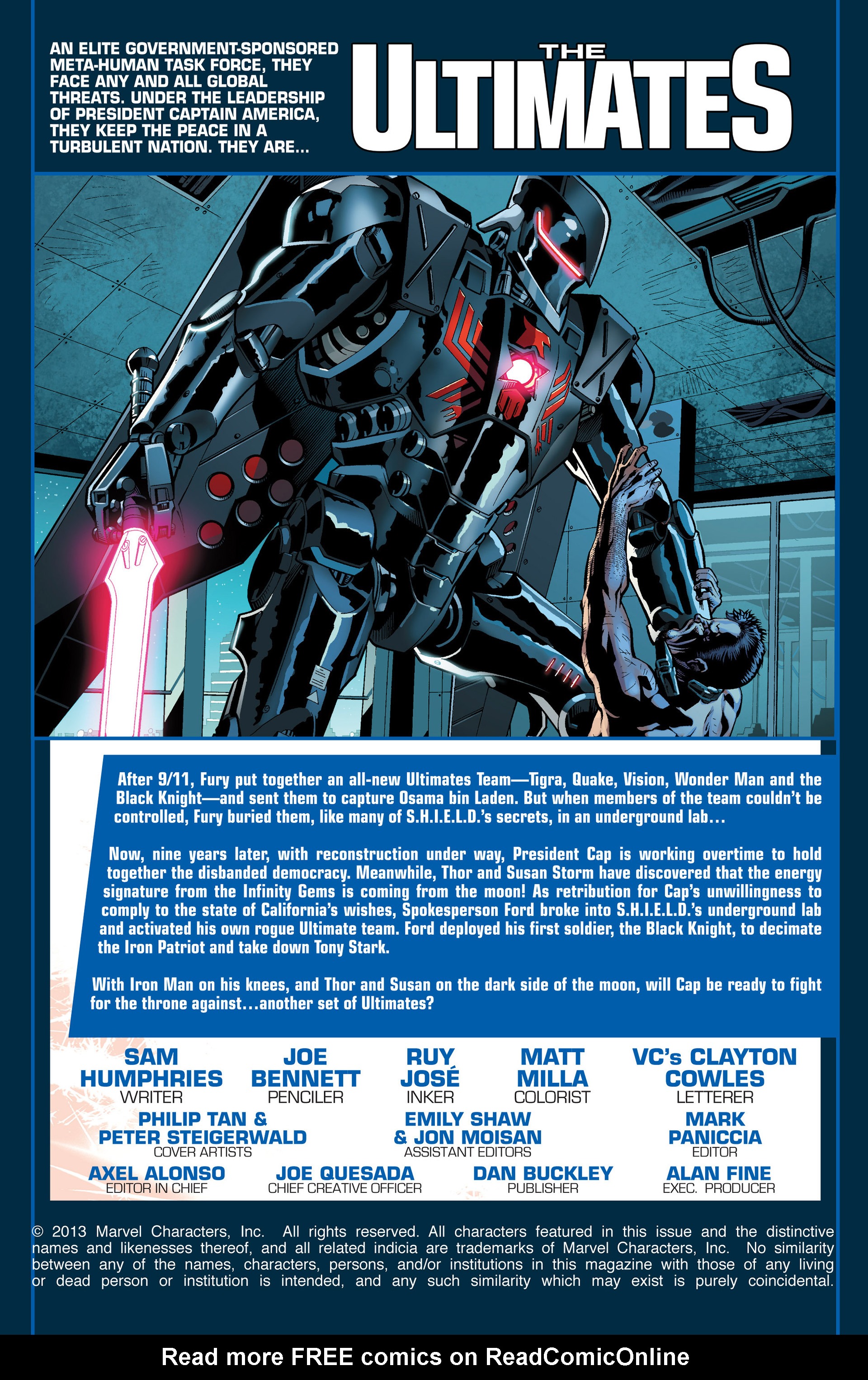 Read online Ultimate Comics Ultimates comic -  Issue #23 - 2