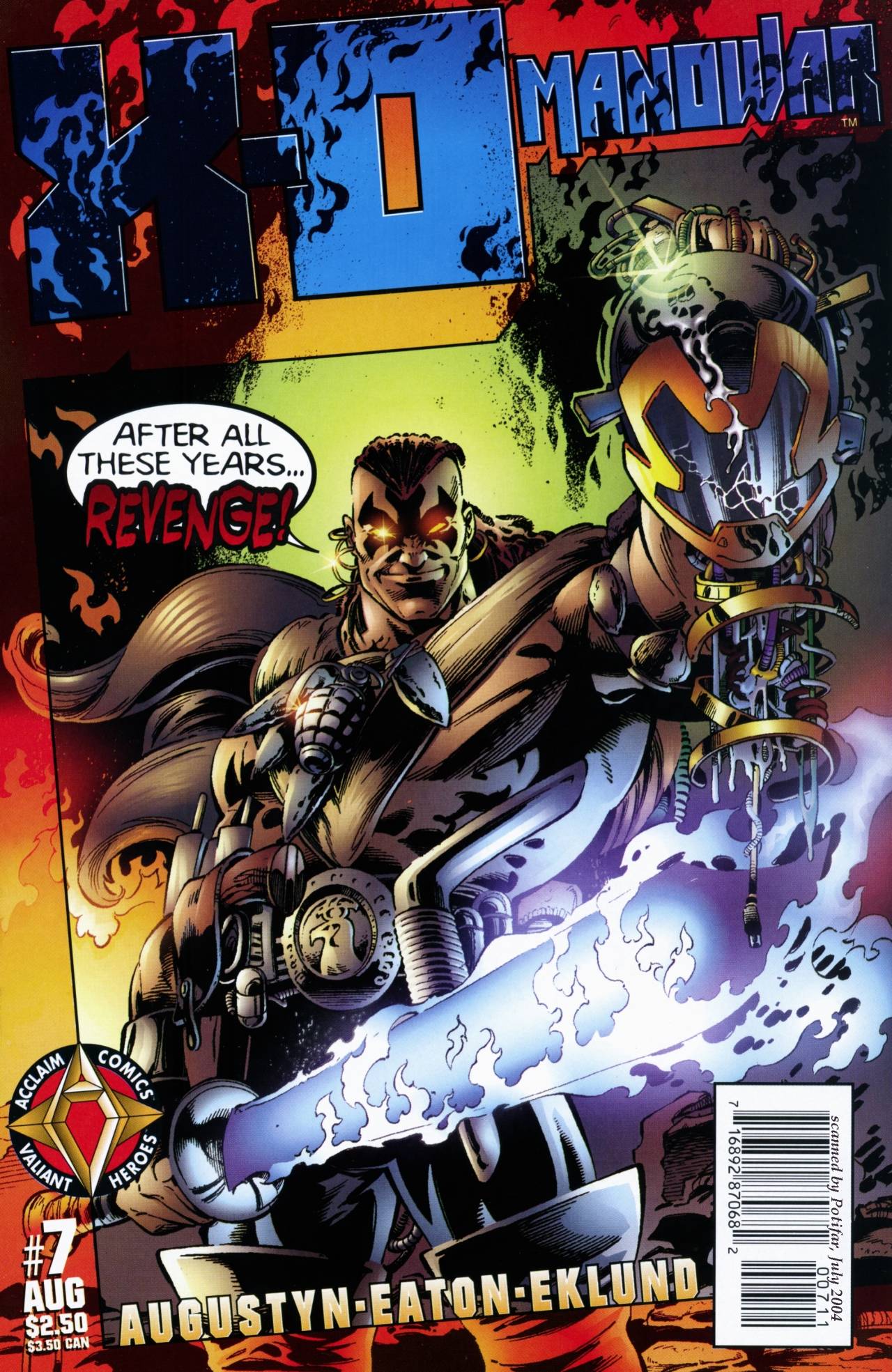 Read online X-O Manowar (1996) comic -  Issue #7 - 1