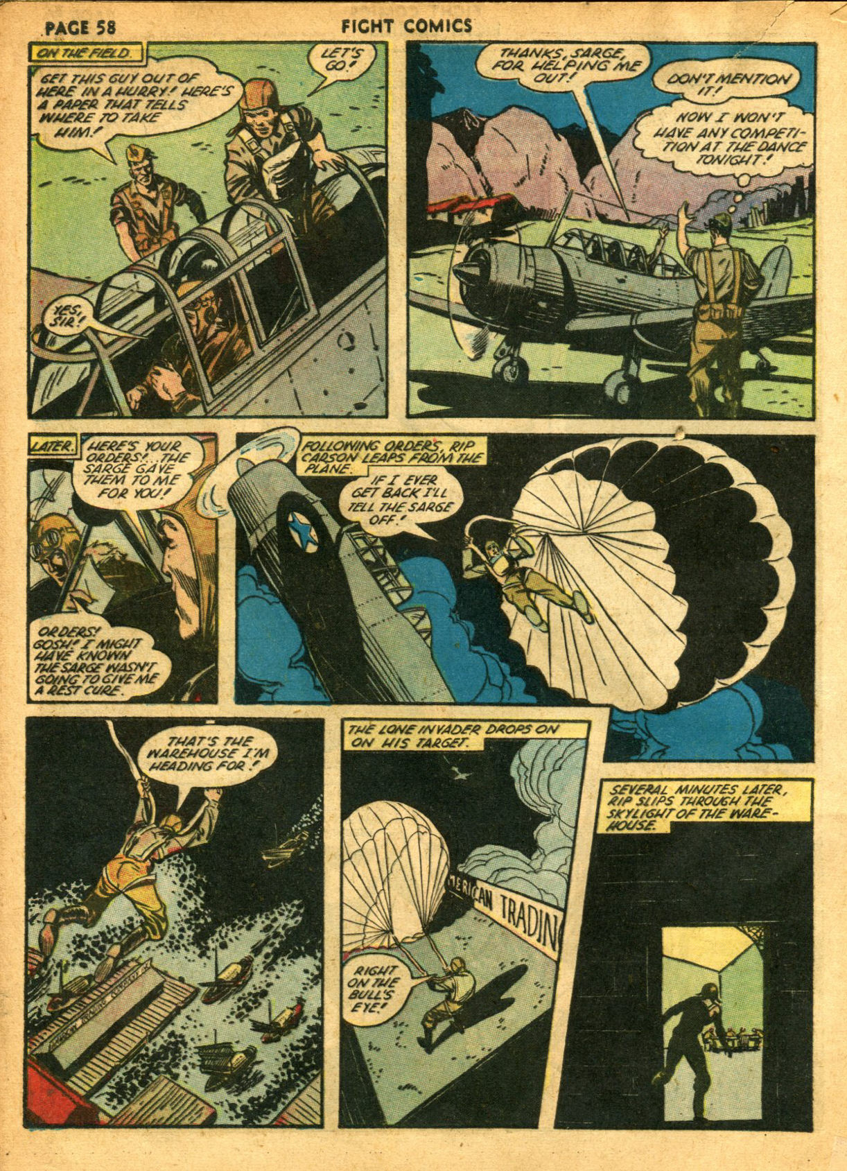 Read online Fight Comics comic -  Issue #22 - 60