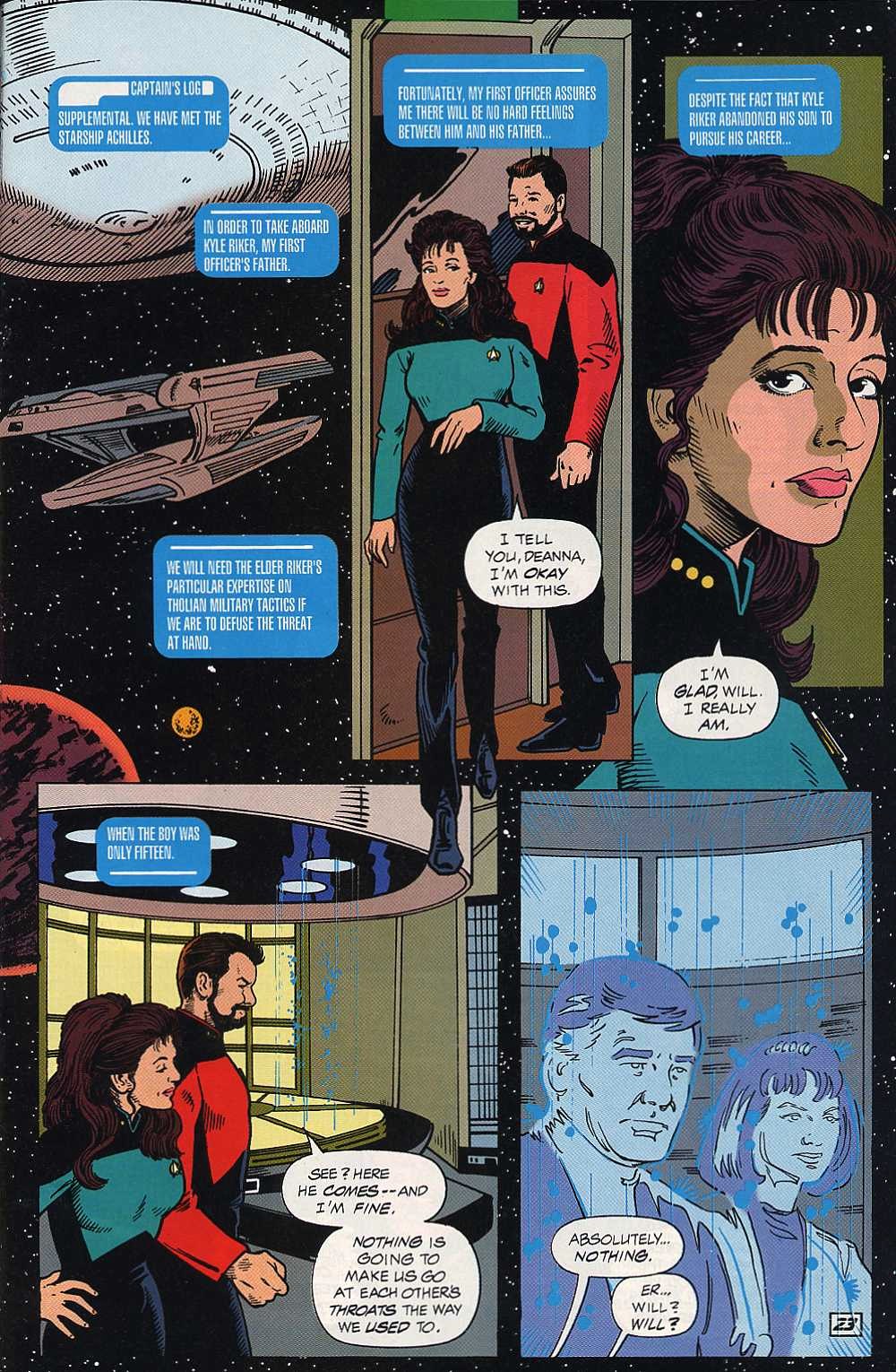 Read online Star Trek: The Next Generation (1989) comic -  Issue #71 - 23