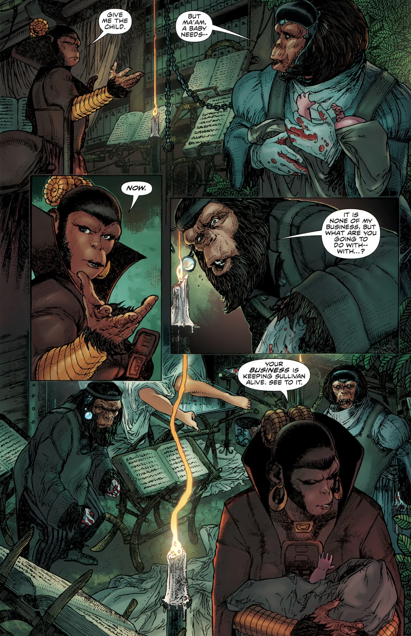 Read online Planet of the Apes (2011) comic -  Issue #11 - 9