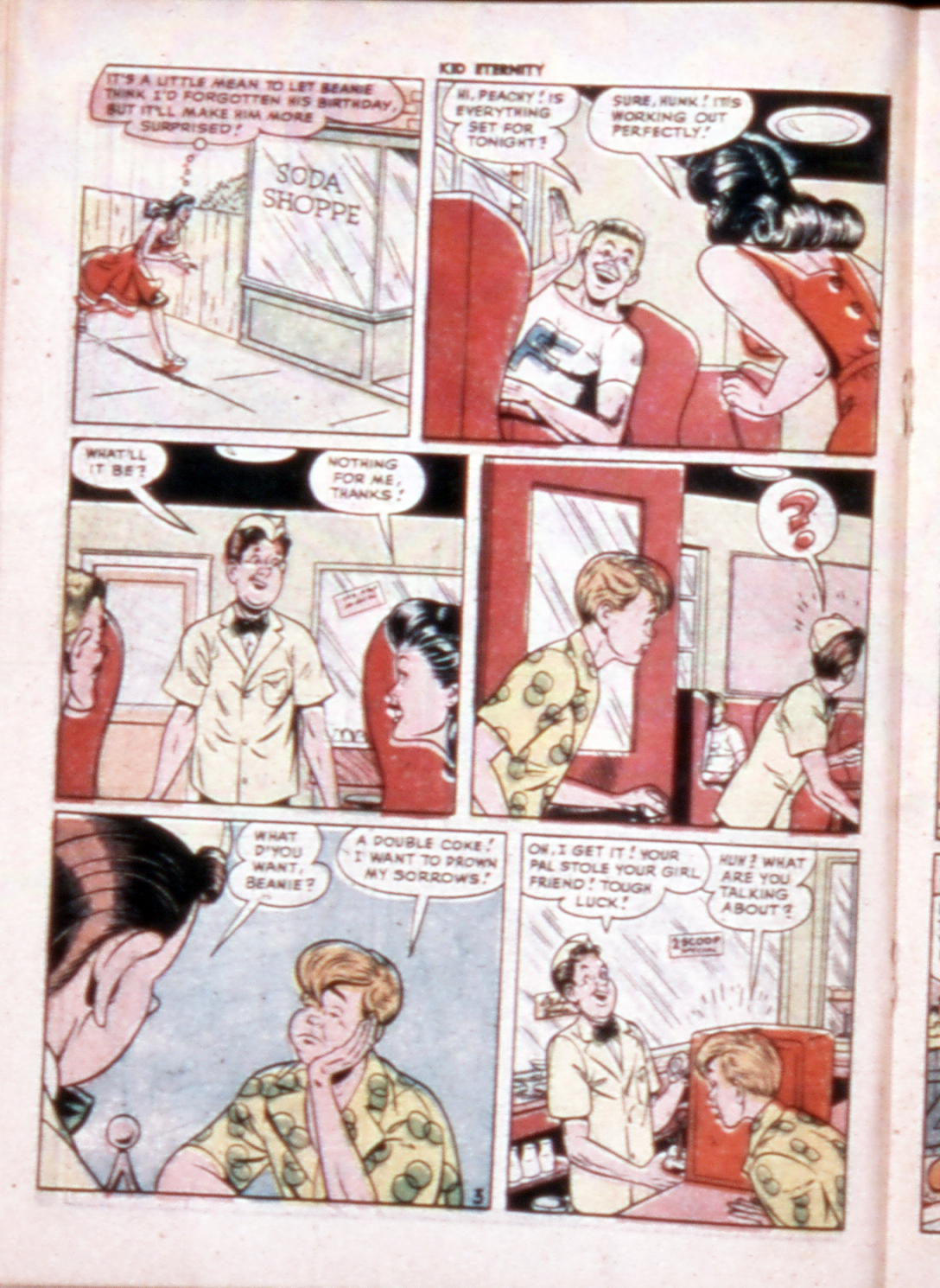 Read online Kid Eternity (1946) comic -  Issue #17 - 18
