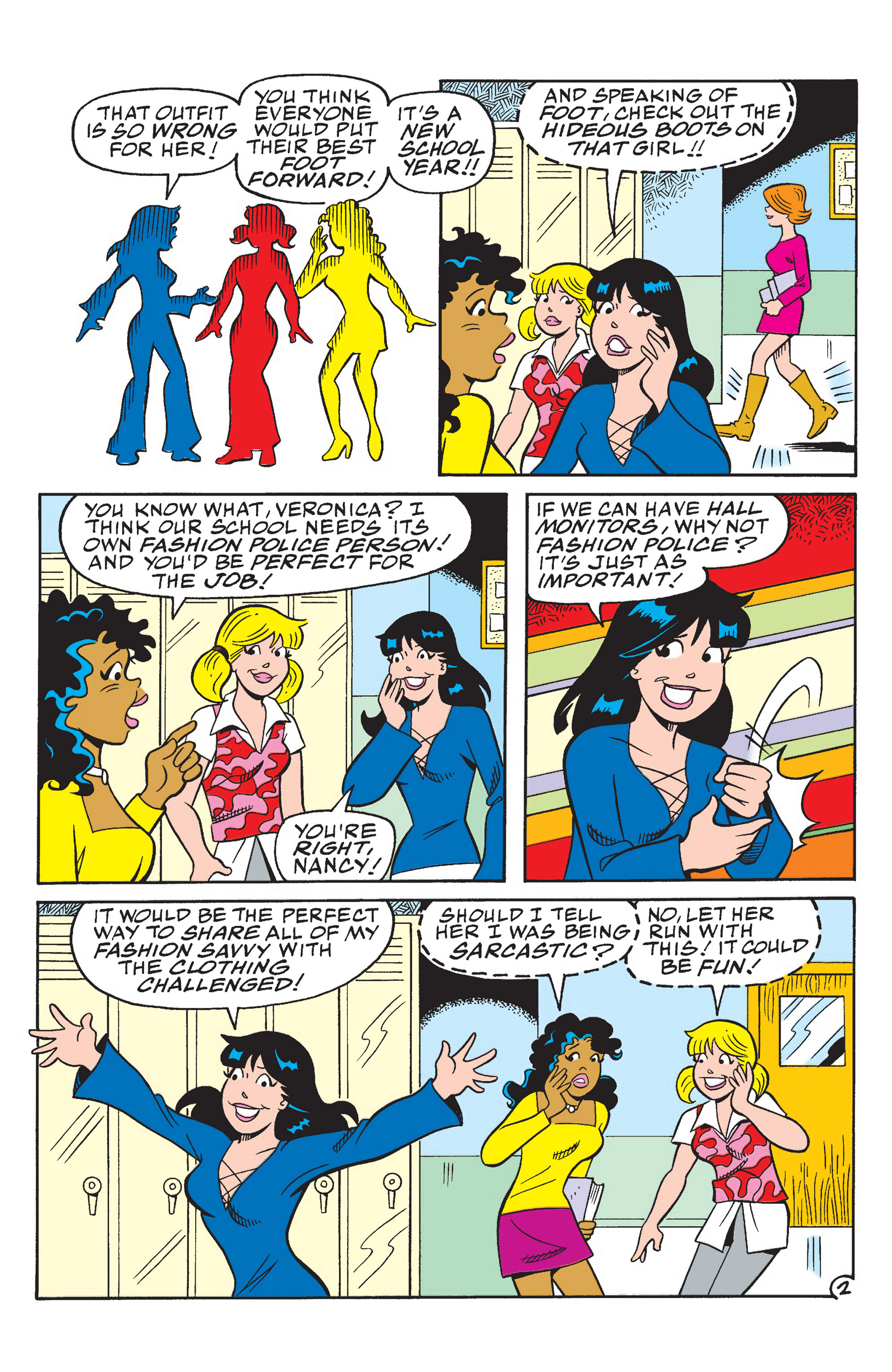 Read online Veronica's Hot Fashions comic -  Issue # TPB - 63