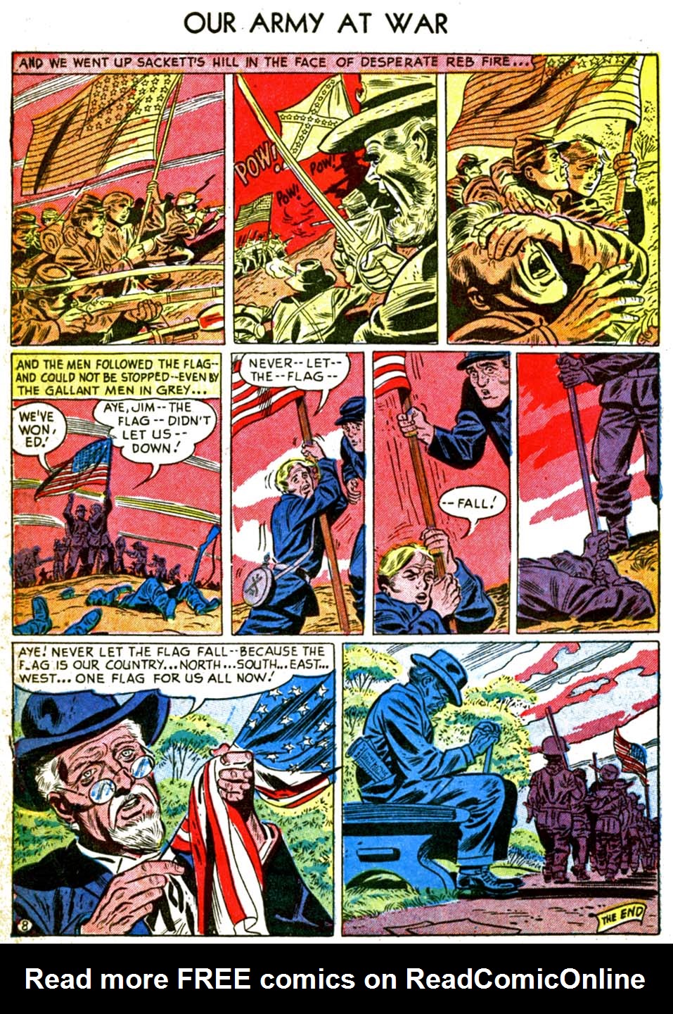 Read online Our Army at War (1952) comic -  Issue #6 - 10