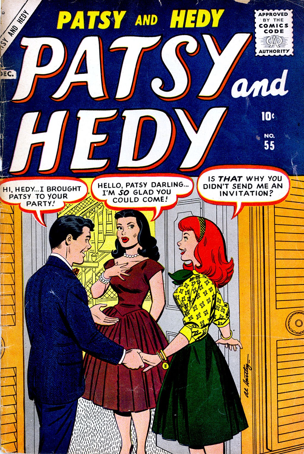 Read online Patsy and Hedy comic -  Issue #55 - 1