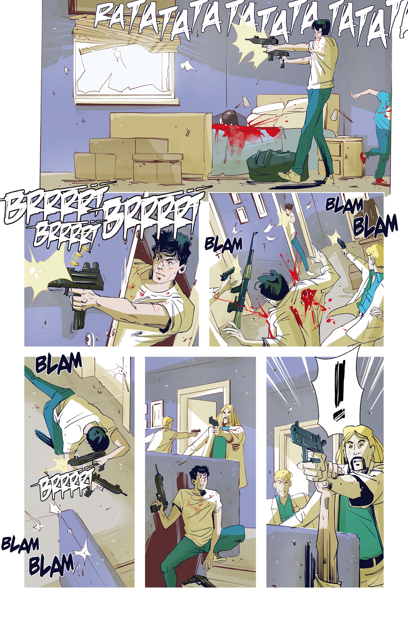 Read online Hotline Miami Wildlife comic -  Issue #6 - 24