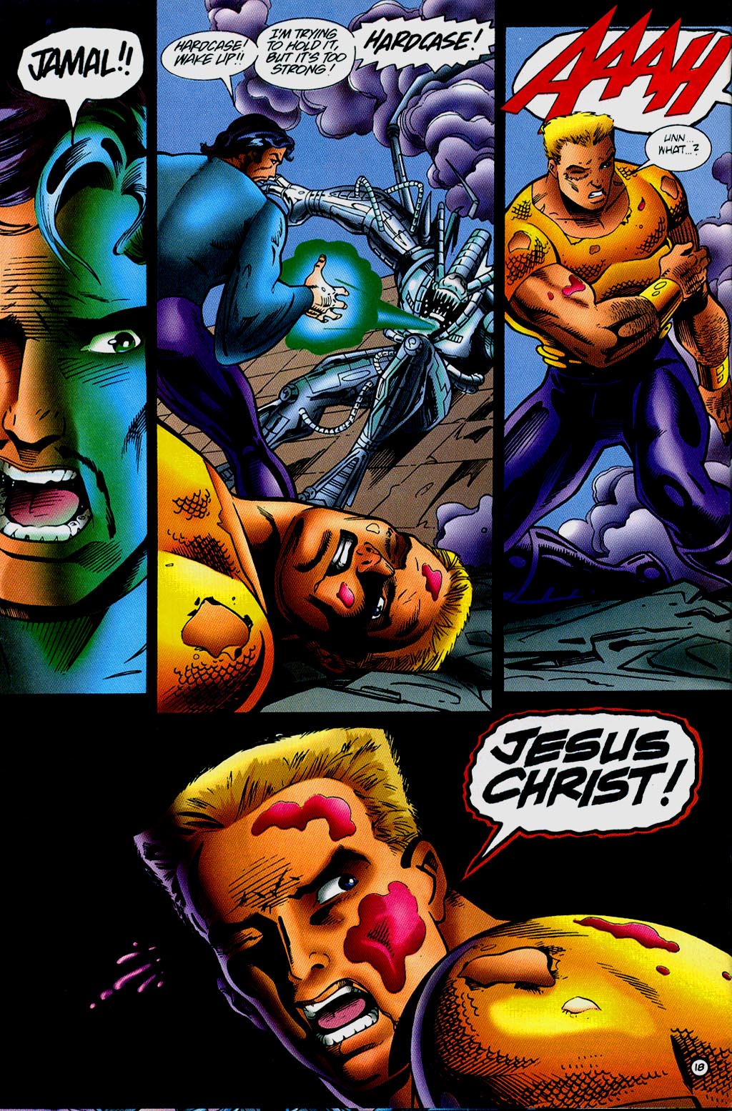 Read online Ultraverse Year Zero: Death of the Squad comic -  Issue #4 - 19
