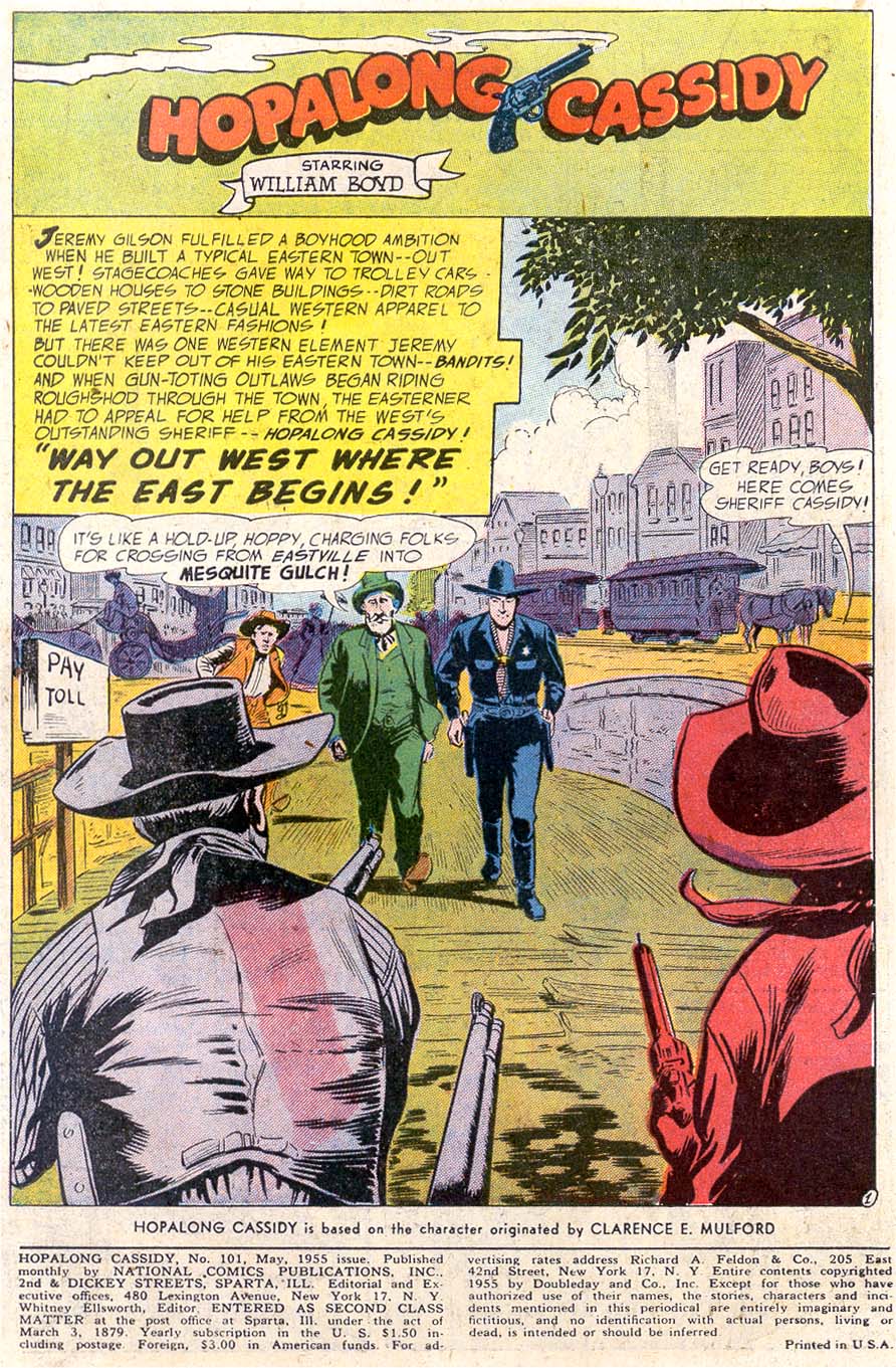 Read online Hopalong Cassidy comic -  Issue #101 - 4