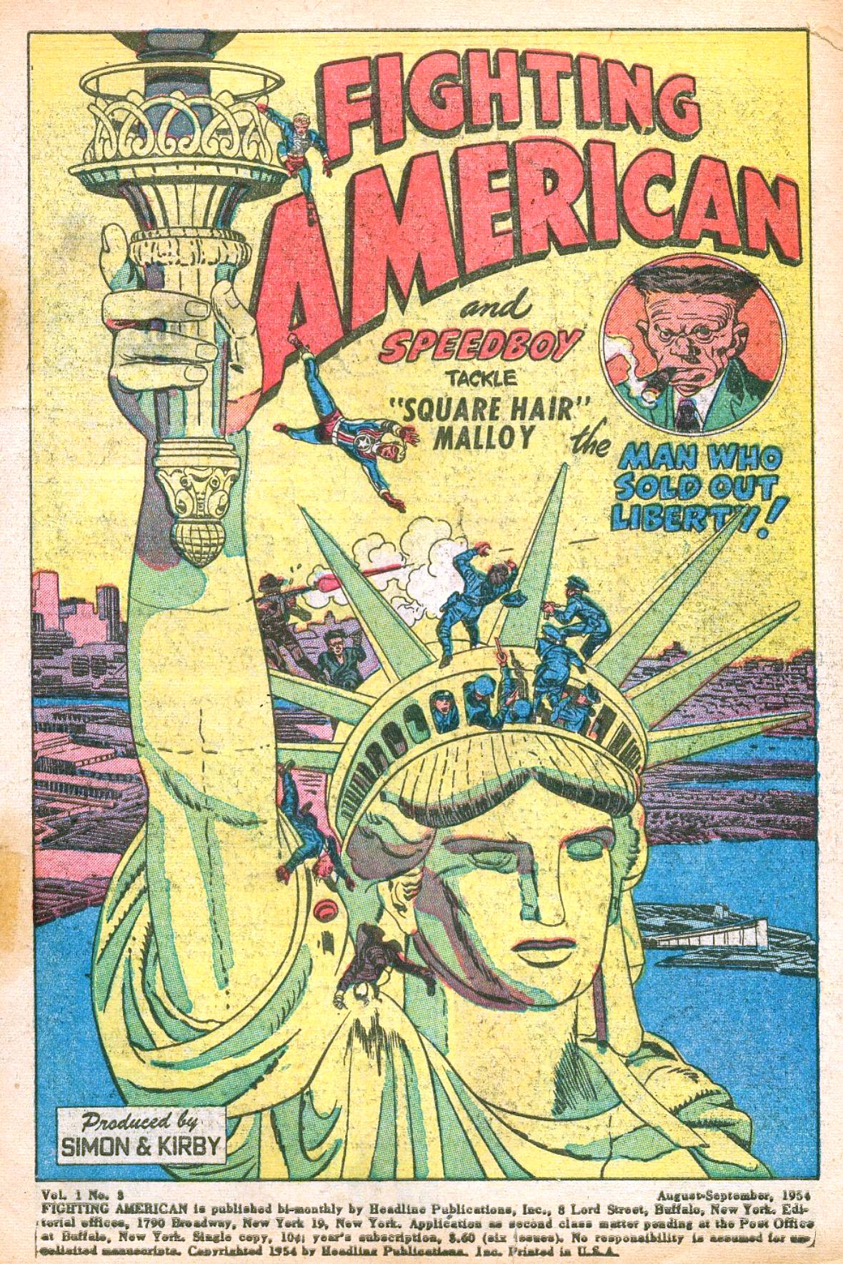 Read online Fighting American (1954) comic -  Issue #3 - 3
