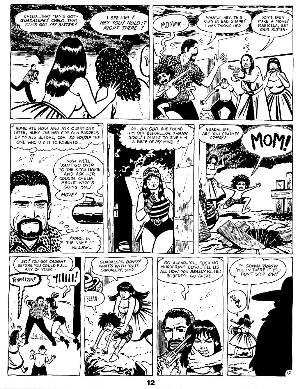 Read online Love and Rockets (1982) comic -  Issue #18 - 14