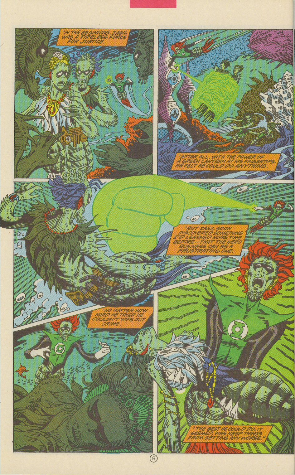 Read online Green Lantern Corps Quarterly comic -  Issue #3 - 10