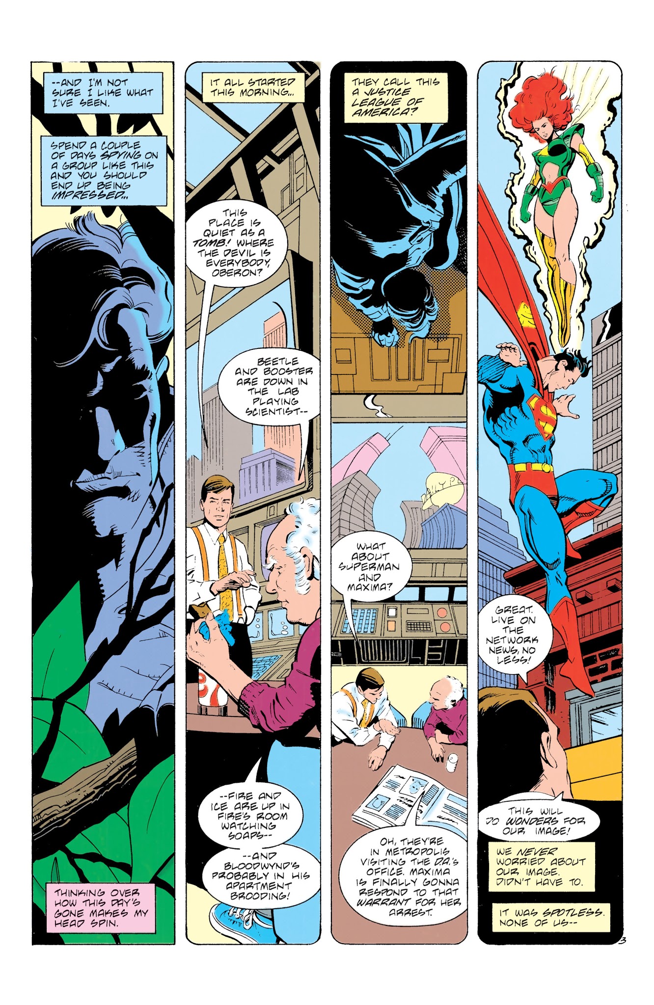 Read online Superman & The Justice League America comic -  Issue #1 - 165