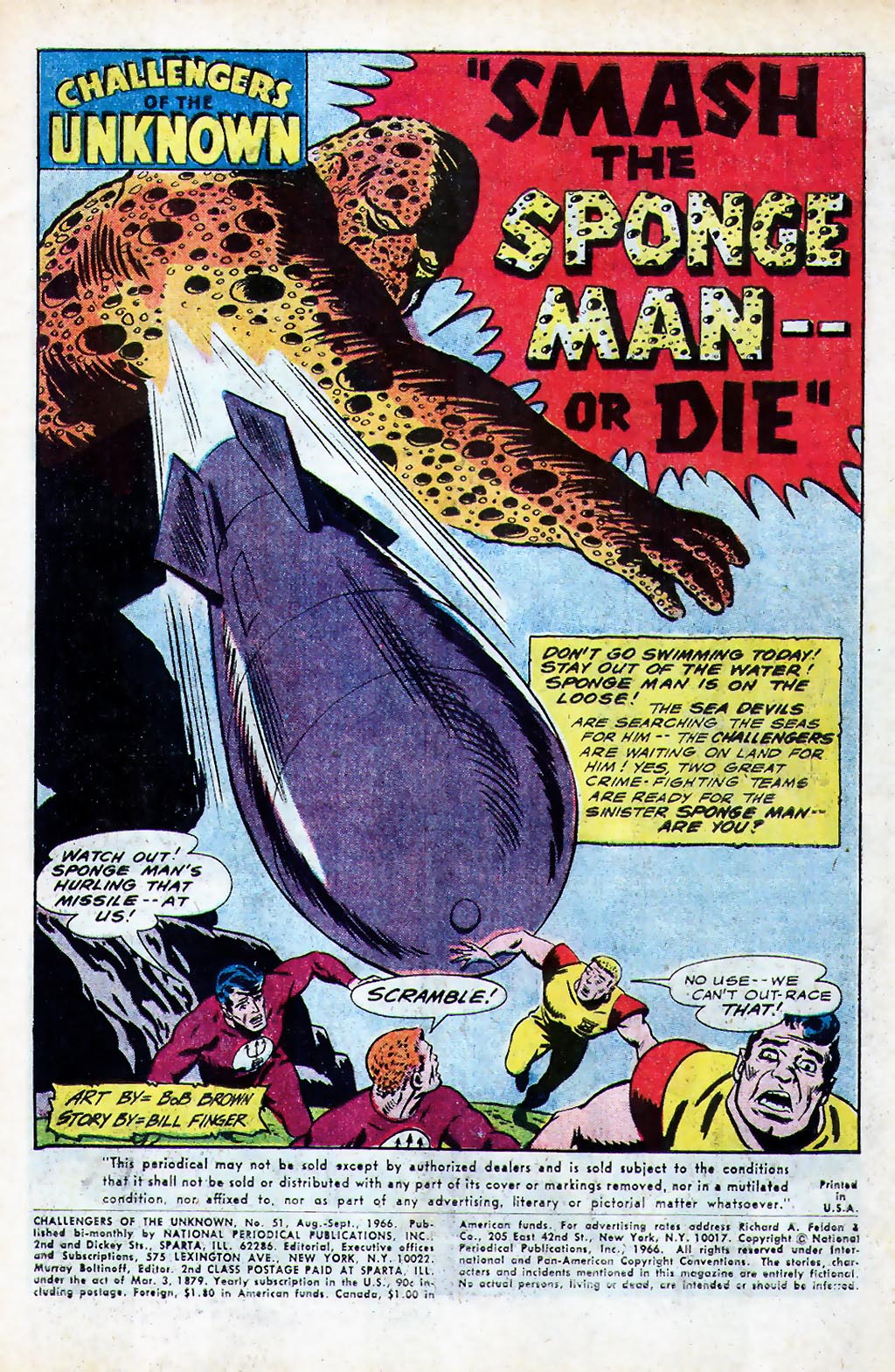 Read online Challengers of the Unknown (1958) comic -  Issue #51 - 3