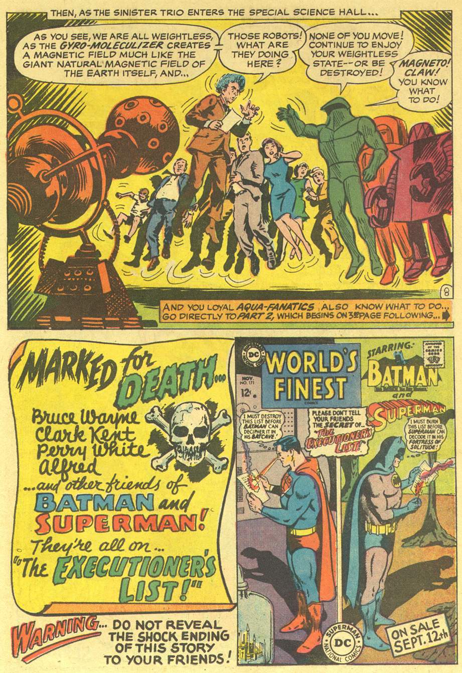 Read online Aquaman (1962) comic -  Issue #36 - 11