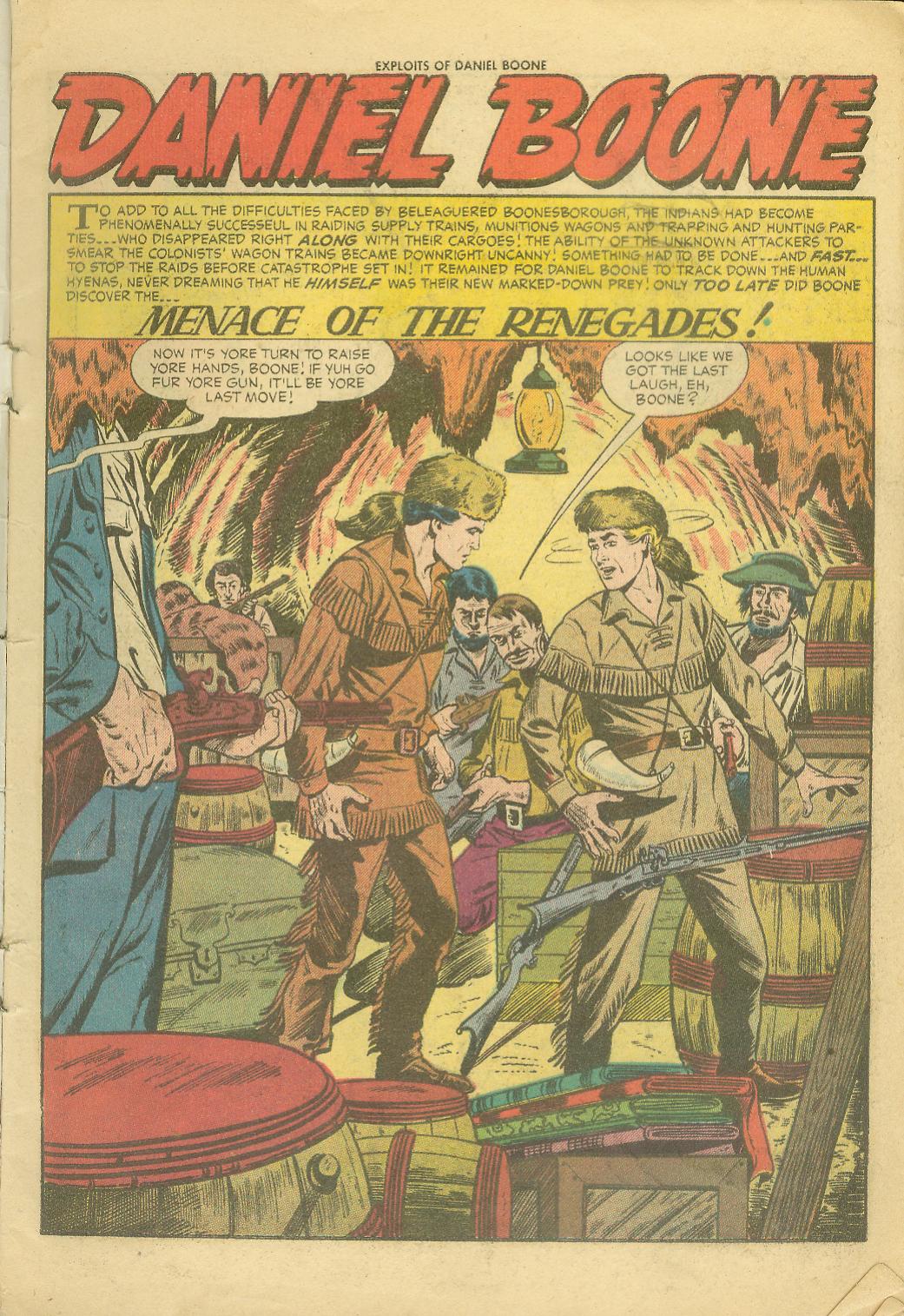 Read online Exploits of Daniel Boone comic -  Issue #6 - 3