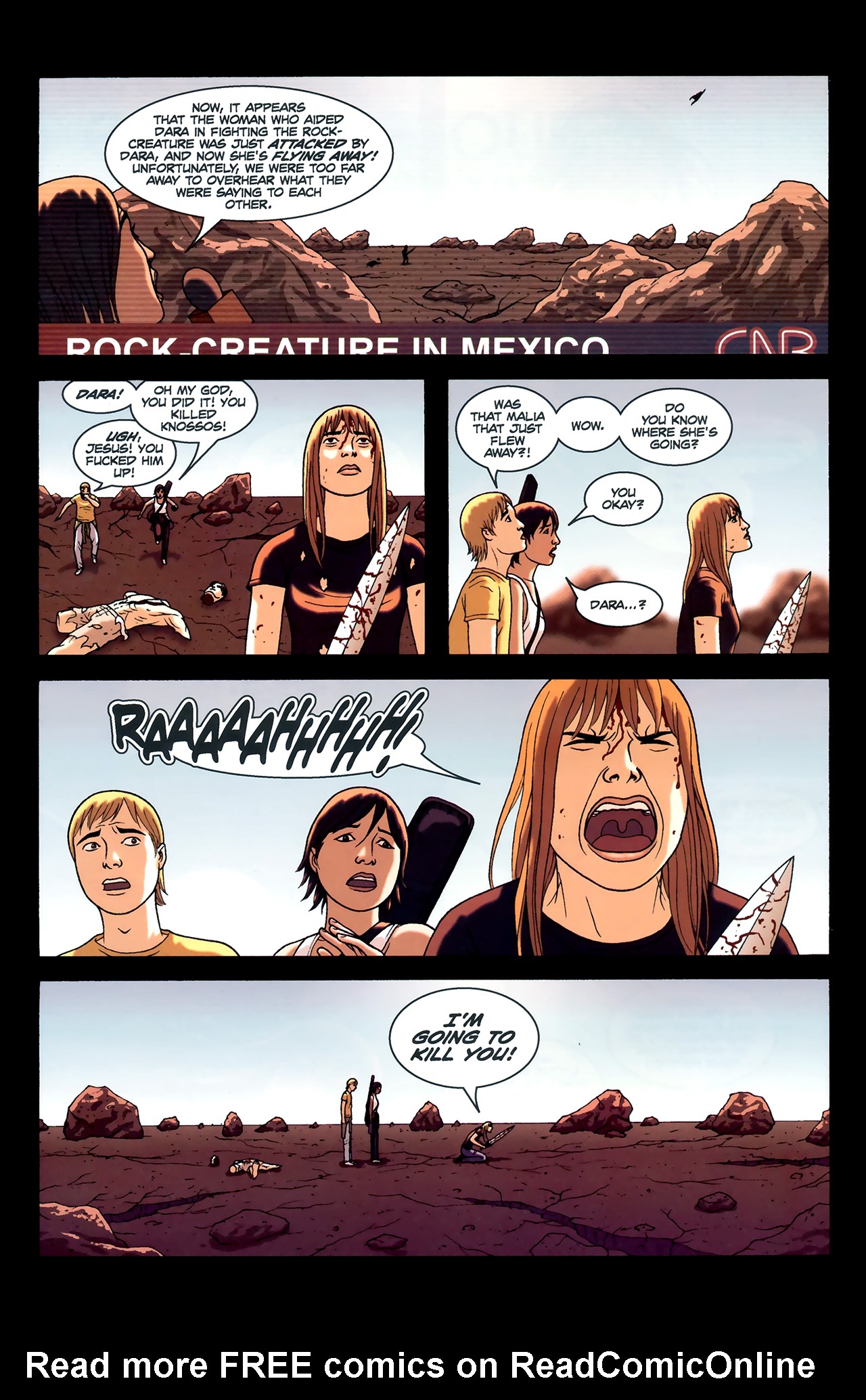 Read online The Sword comic -  Issue #18 - 22