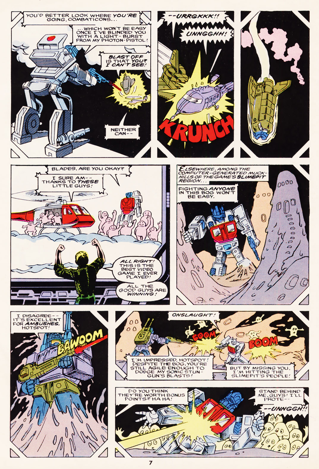 Read online The Transformers (UK) comic -  Issue #106 - 7