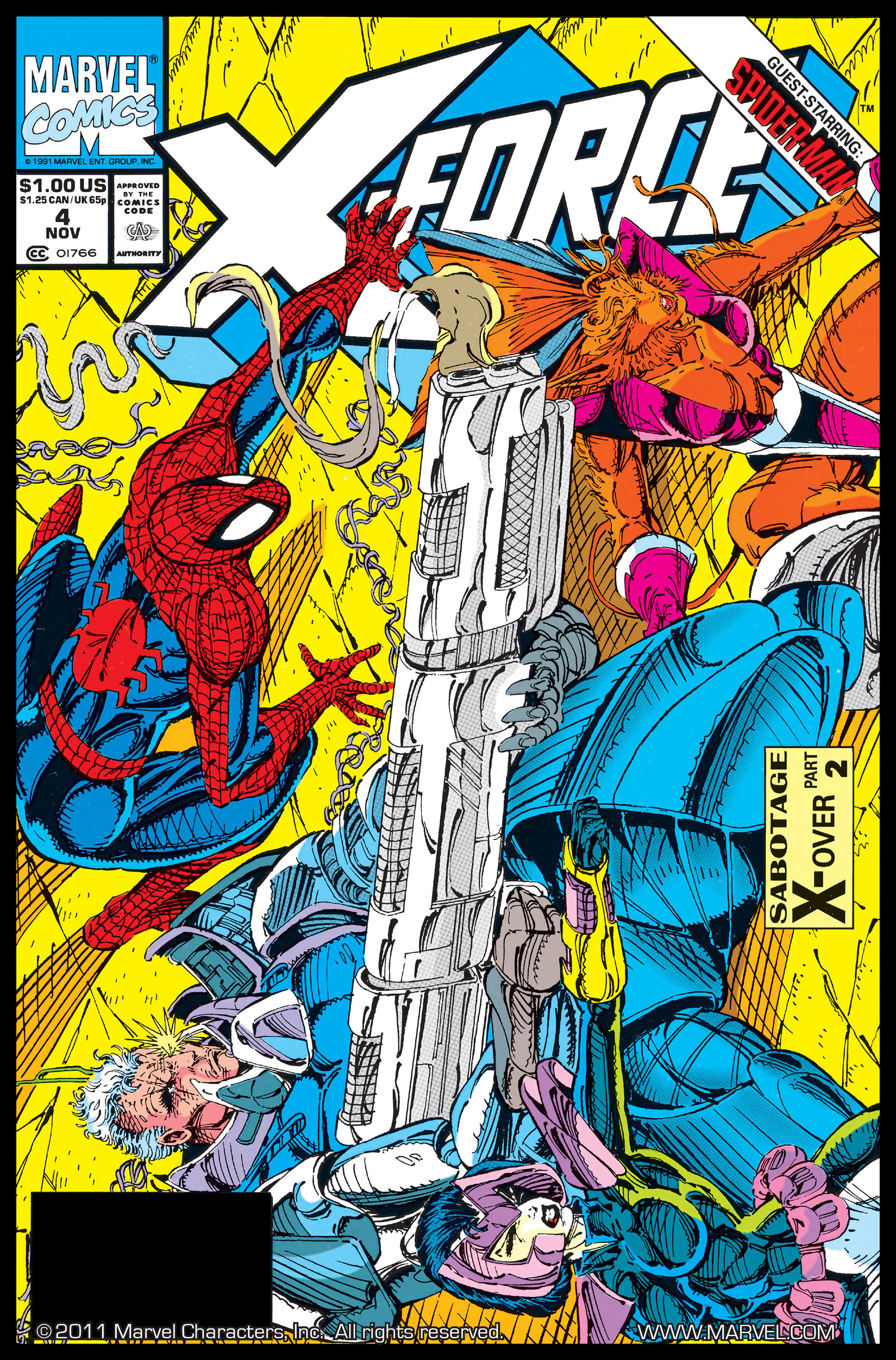 Read online X-Force (1991) comic -  Issue #4 - 1