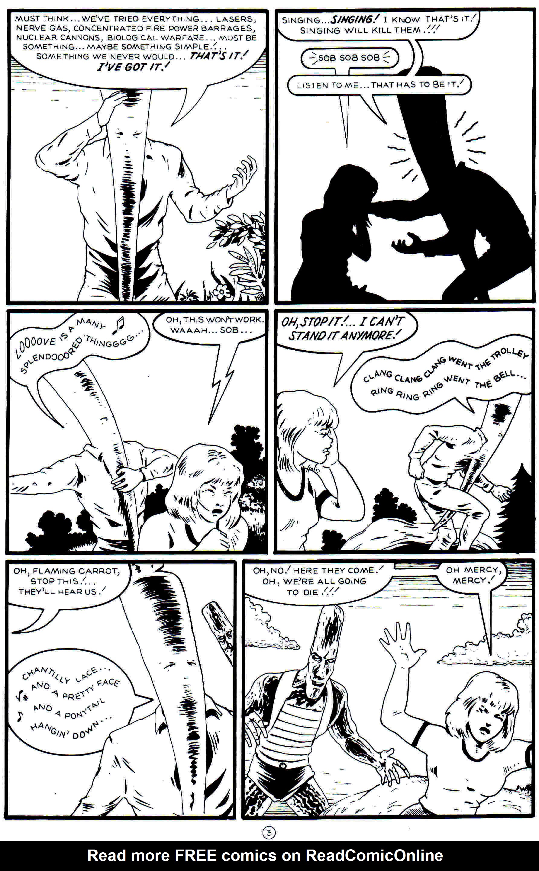 Read online Flaming Carrot Comics (1988) comic -  Issue #21 - 5