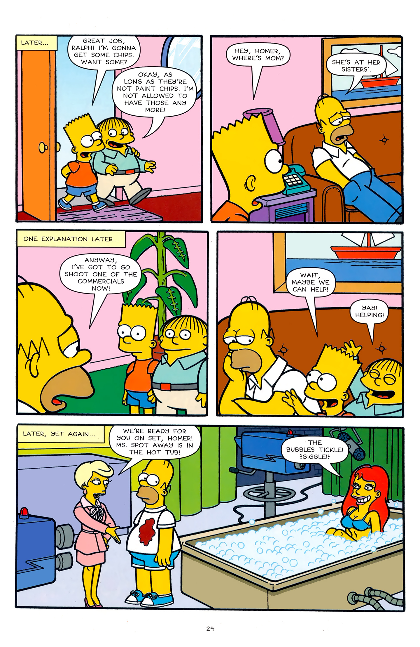 Read online Simpsons Comics comic -  Issue #182 - 19