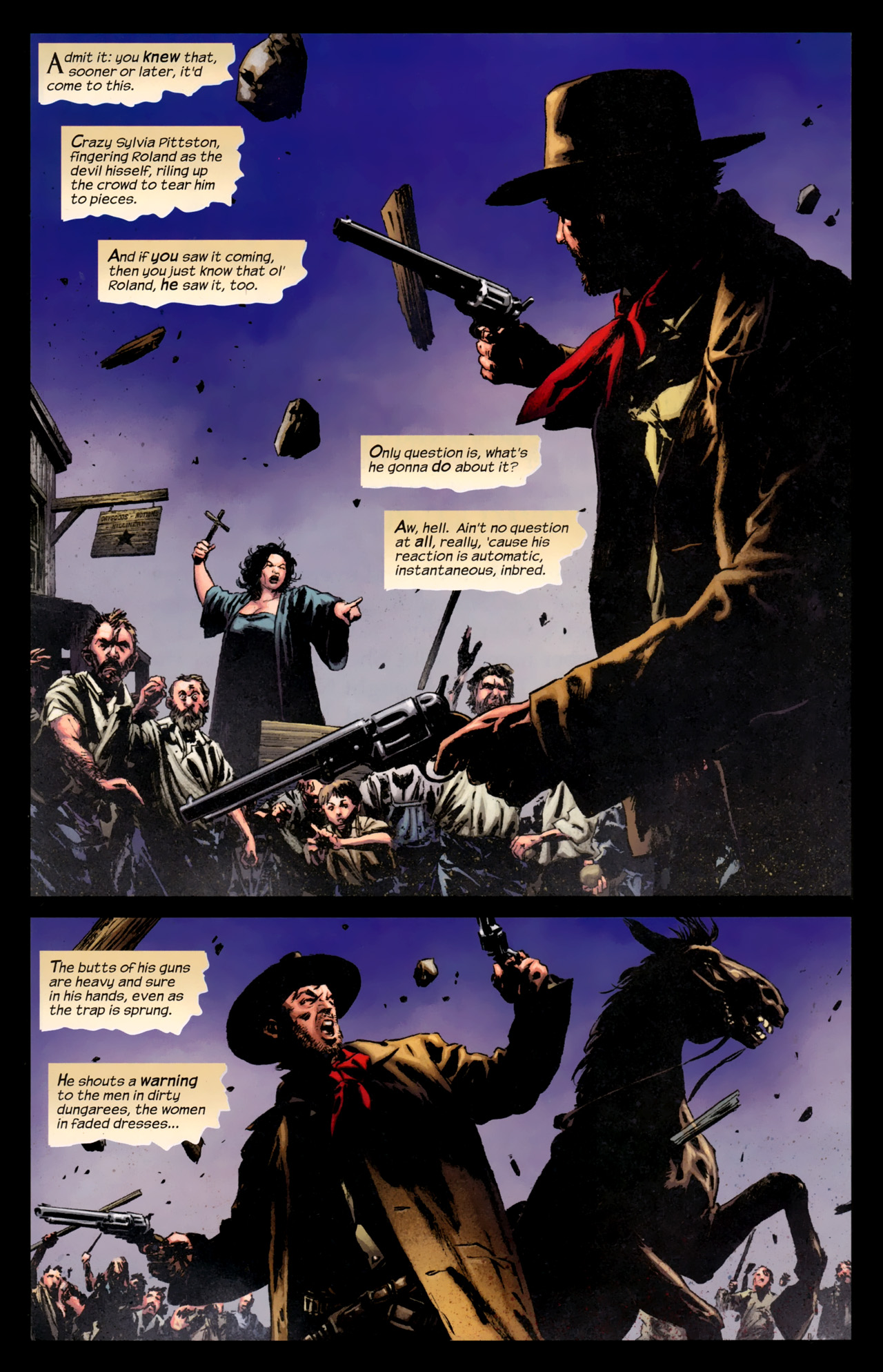 Read online Dark Tower: The Gunslinger - The Battle of Tull comic -  Issue #5 - 3