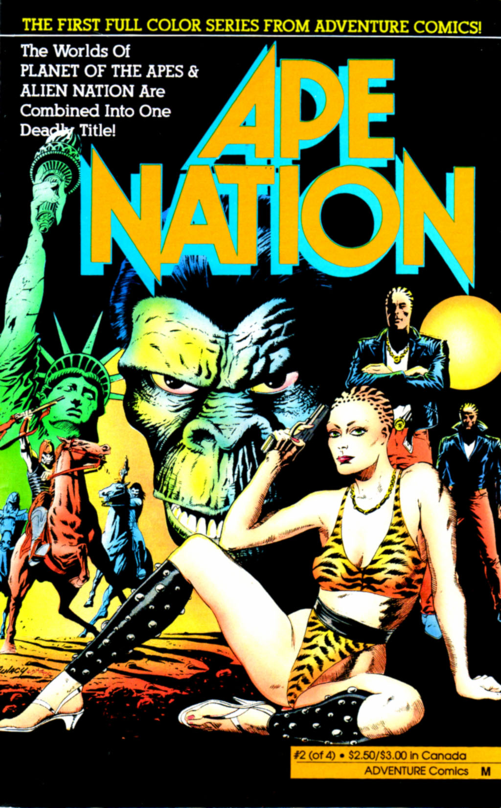Read online Ape Nation comic -  Issue #2 - 1