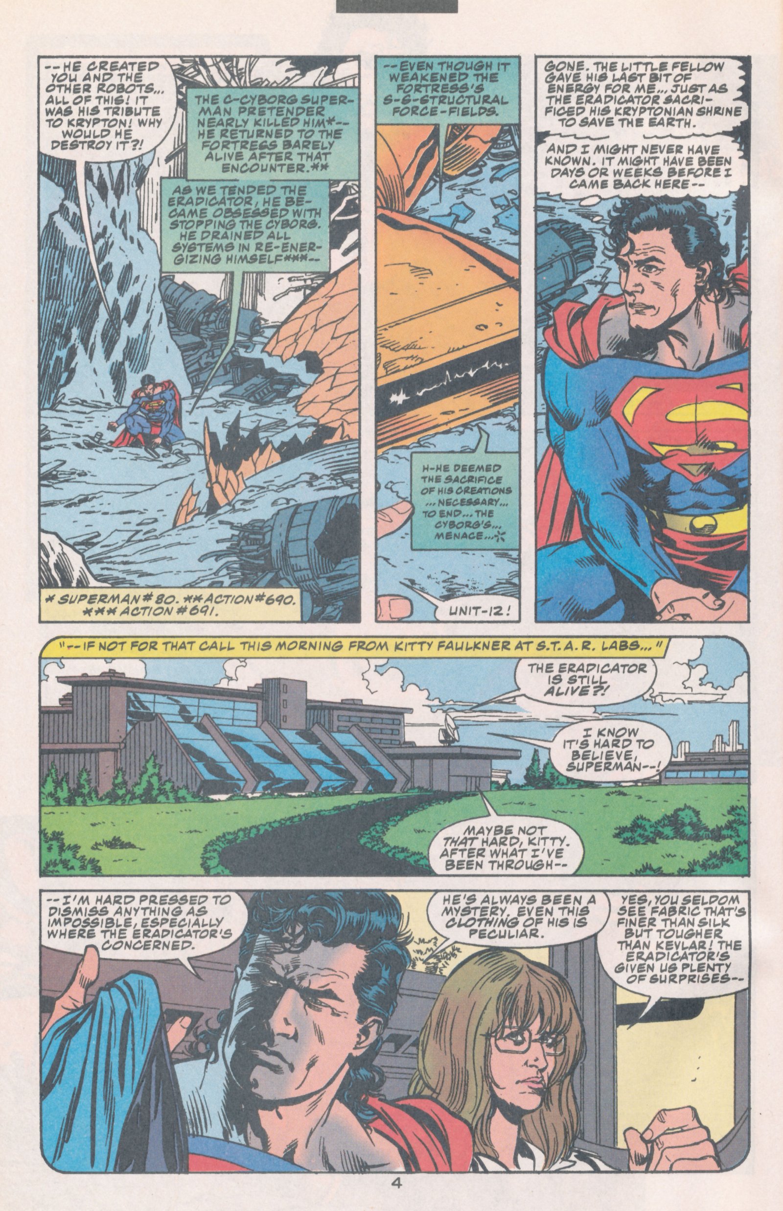 Read online Action Comics (1938) comic -  Issue #693 - 6