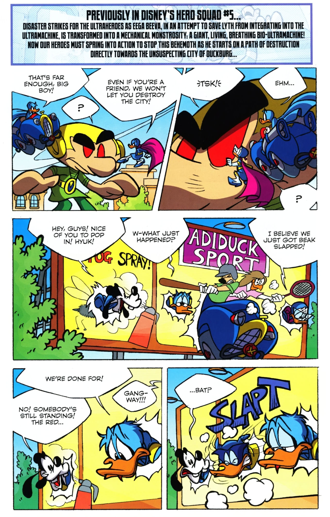 Read online Disney's Hero Squad comic -  Issue #6 - 4